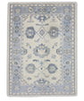 Turkish Oushak Rug 6'4" x 8'8" #7479