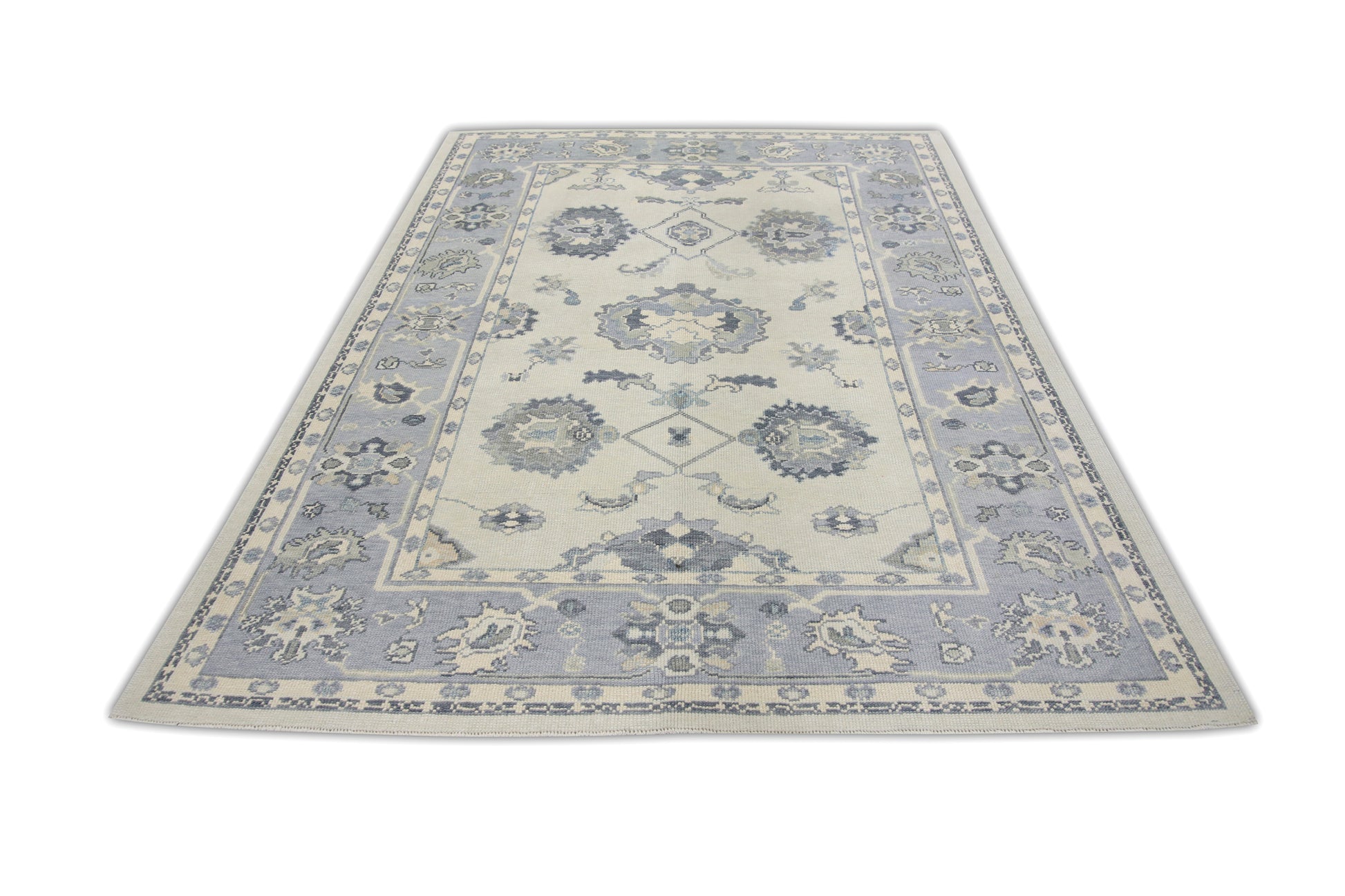 Turkish Oushak Rug 6'4" x 8'8" #7479