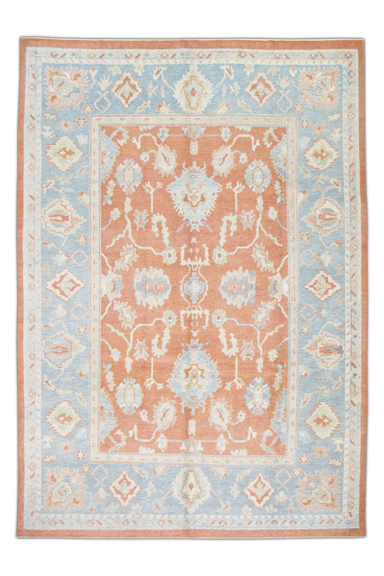 #3168 Turkish Oushak 8'9" x 13'