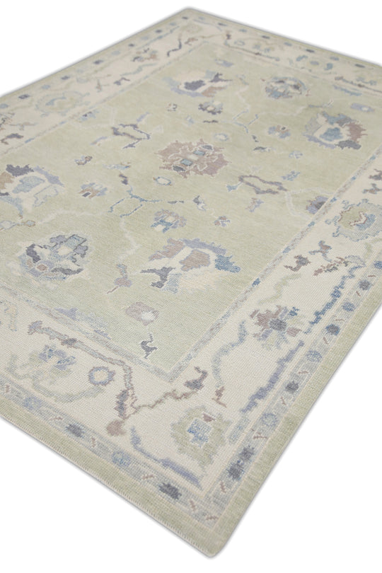 #7463 Turkish Oushak 6' x 8'7"