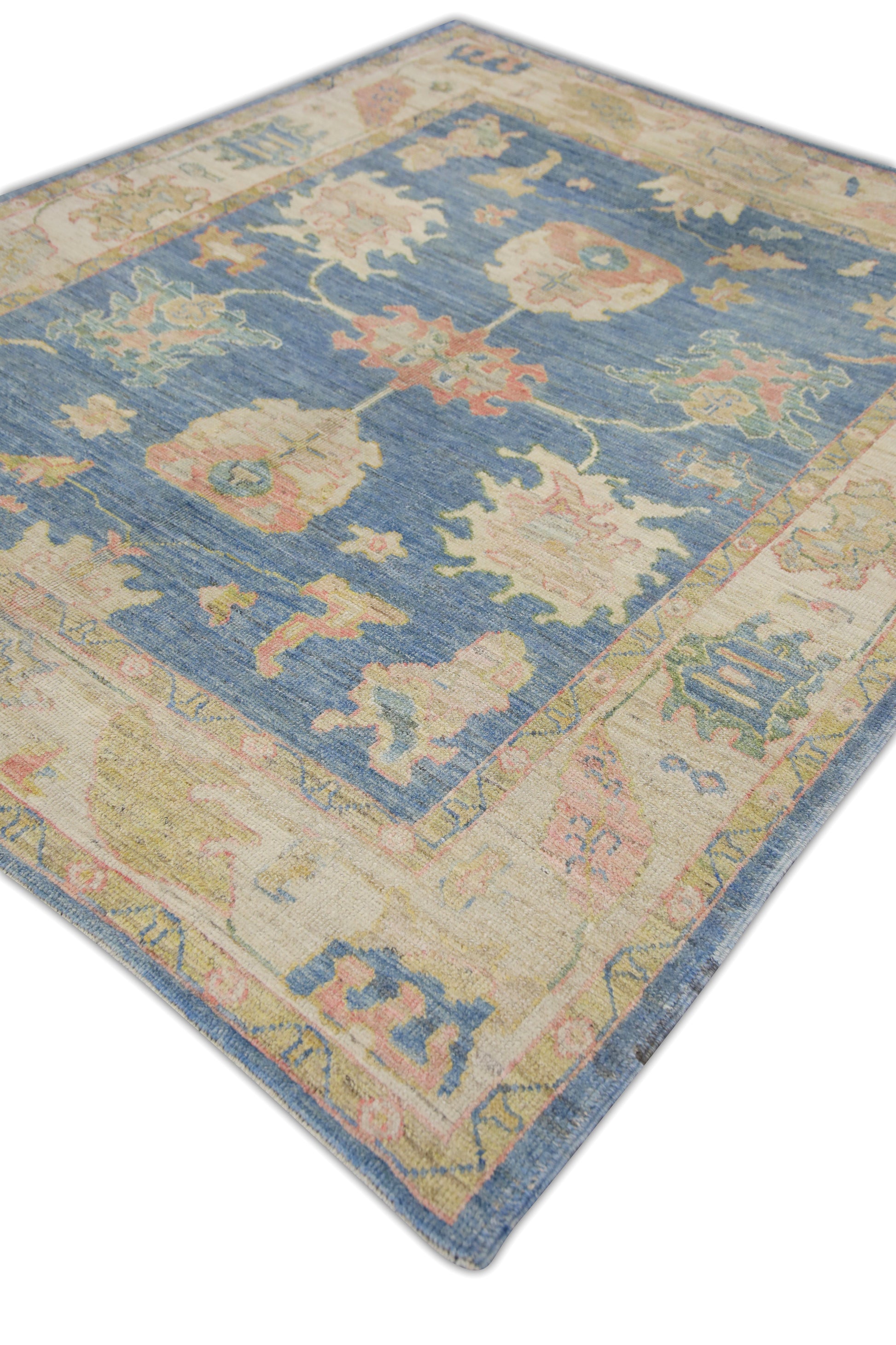 Turkish Oushak Rug 7' x 8'7" #6514