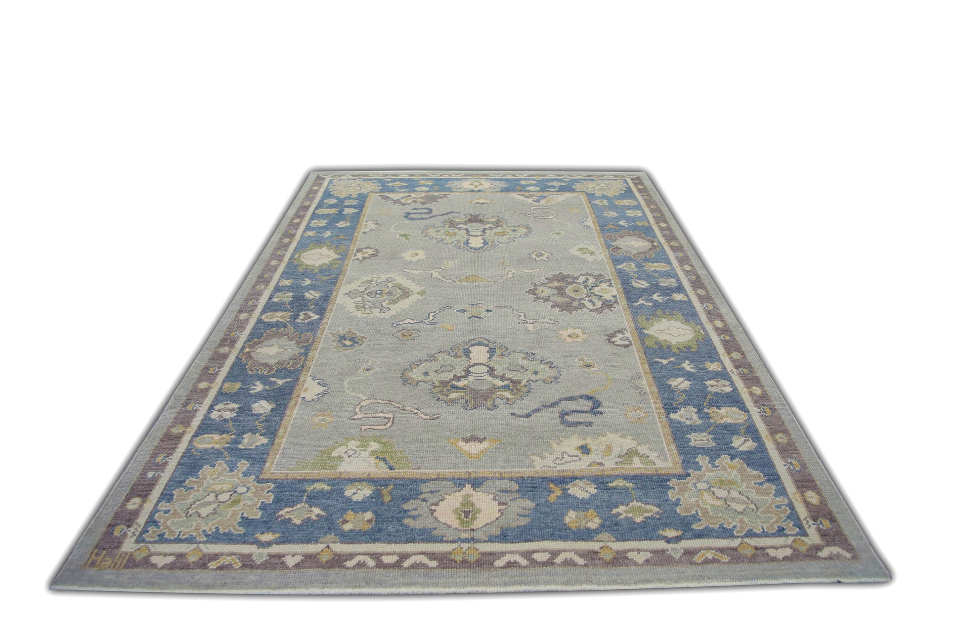 Turkish Oushak Rug 6'4" x 8'11" #5486