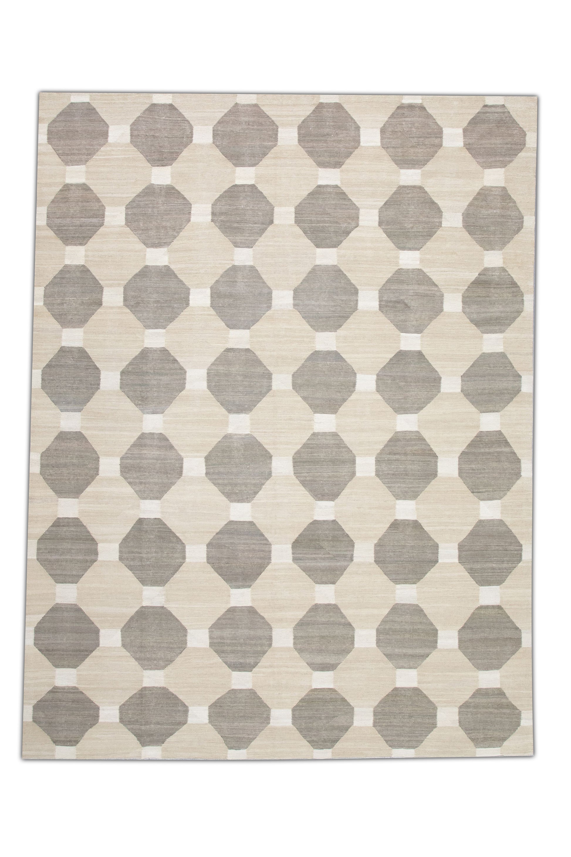 Oriental Flatweave Turkish Kilim 8'9" x 12'1" #10