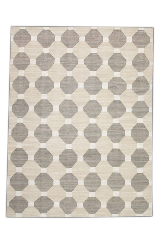 #10 Oriental Flat Weave Turkish Kilim 8'9" x 12'1"