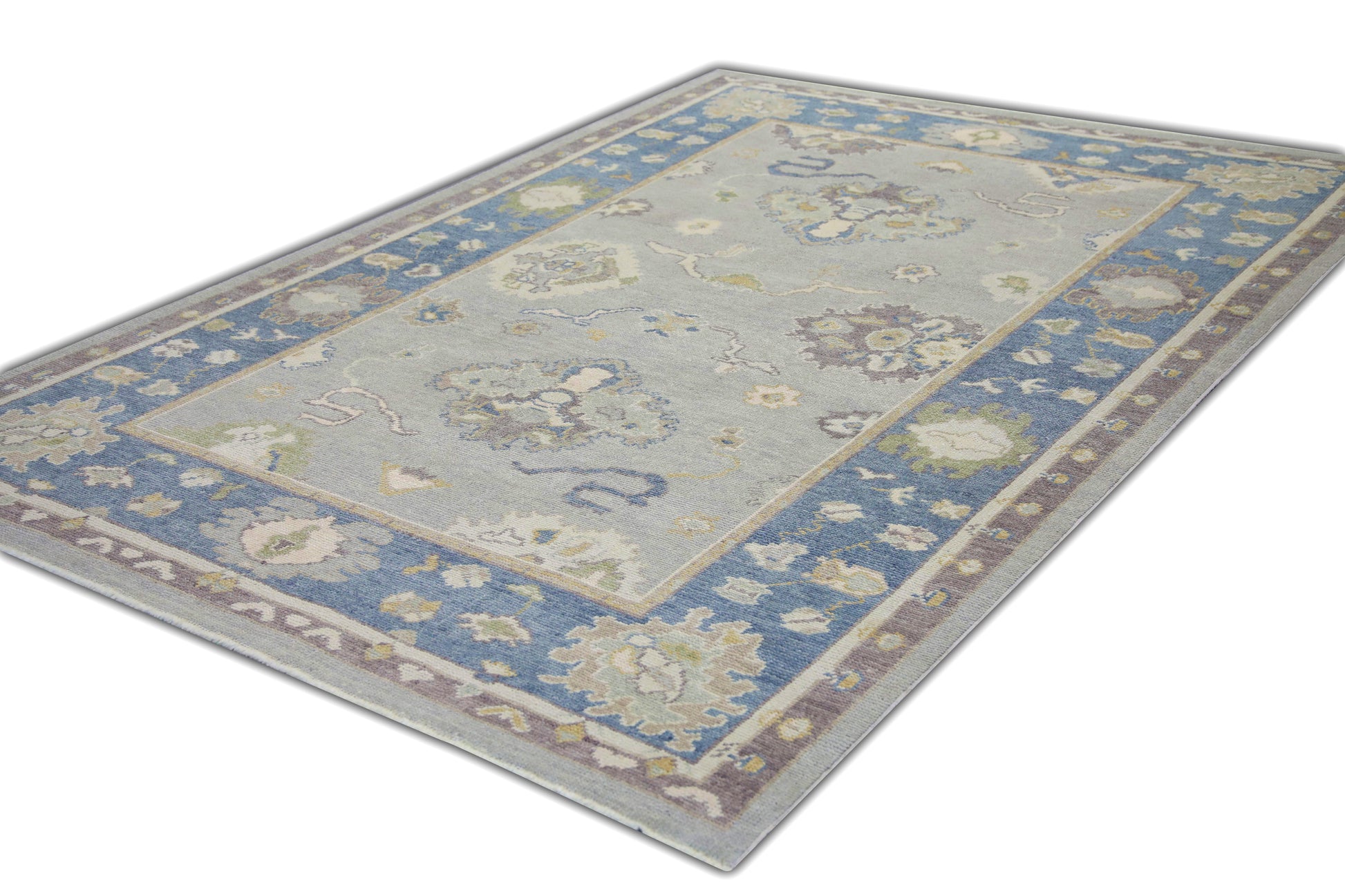 Turkish Oushak Rug 6'4" x 8'11" #5486