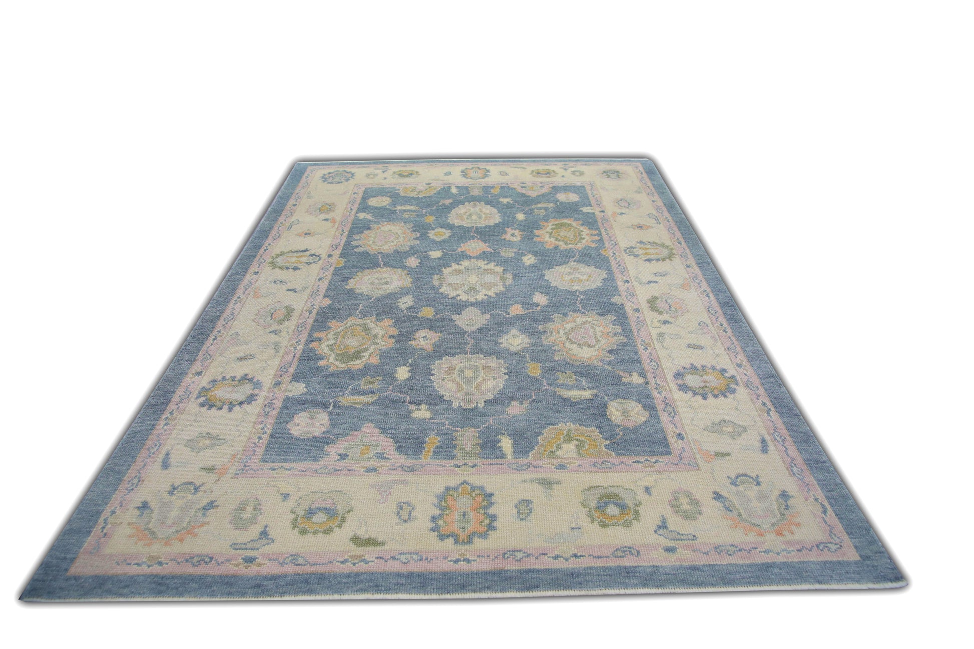 Turkish Oushak Rug 6'6" x 9' #5448