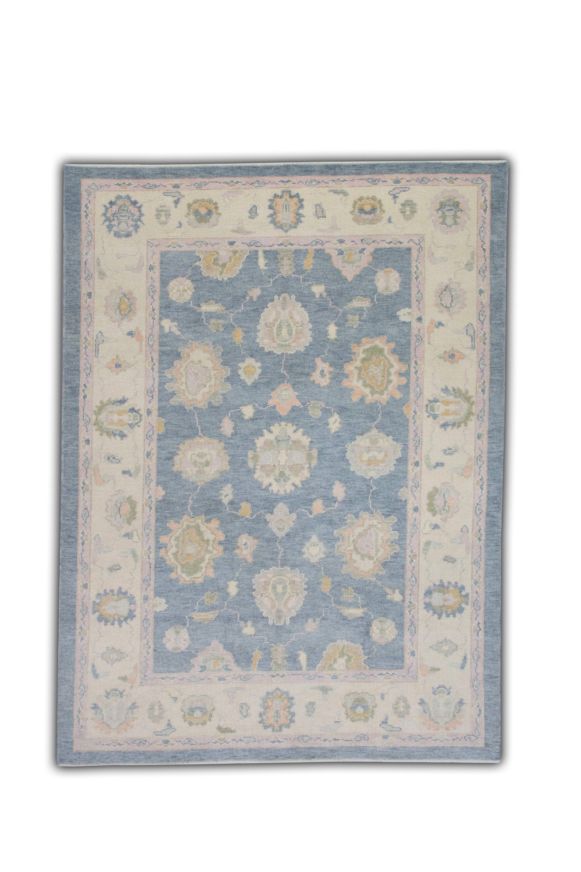 Turkish Oushak Rug 6'6" x 9' #5448