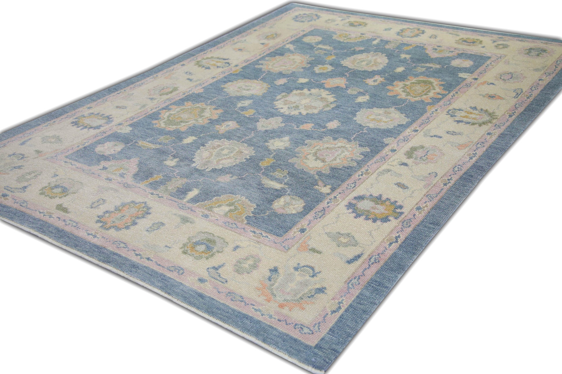Turkish Oushak Rug 6'6" x 9' #5448