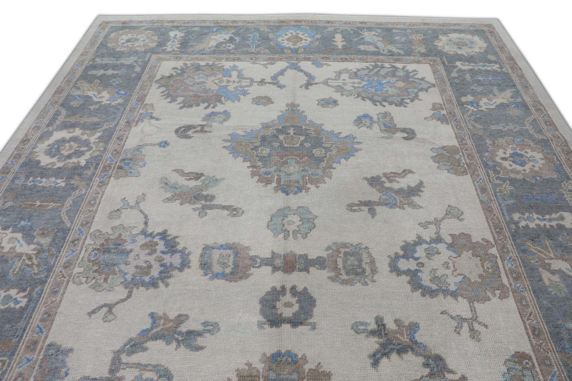 Turkish Oushak Rug 8'11" x 11'11" #3169