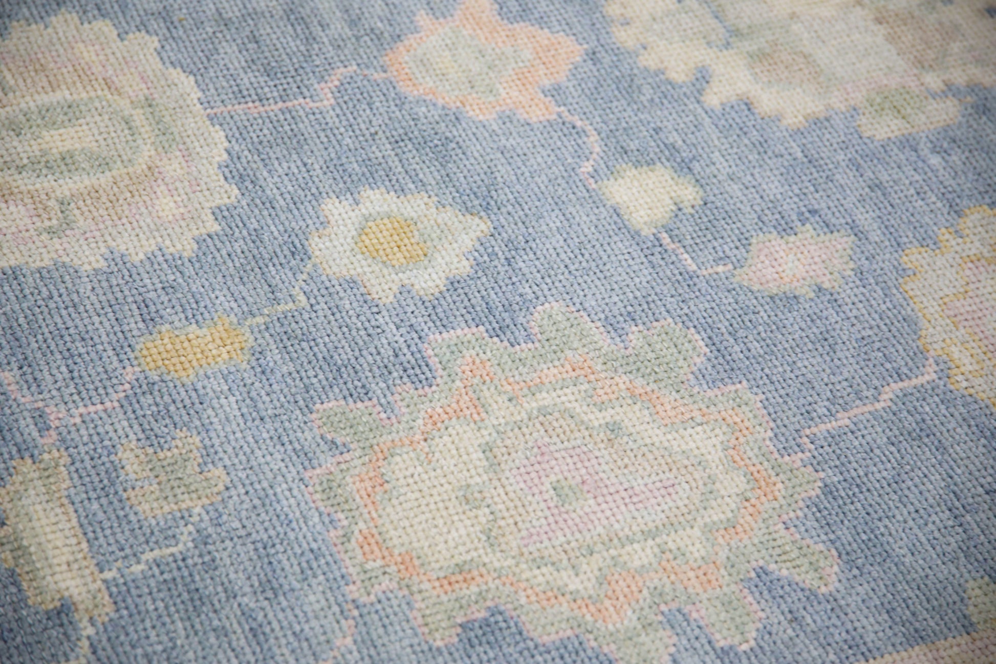 Turkish Oushak Rug 6'6" x 9' #5448