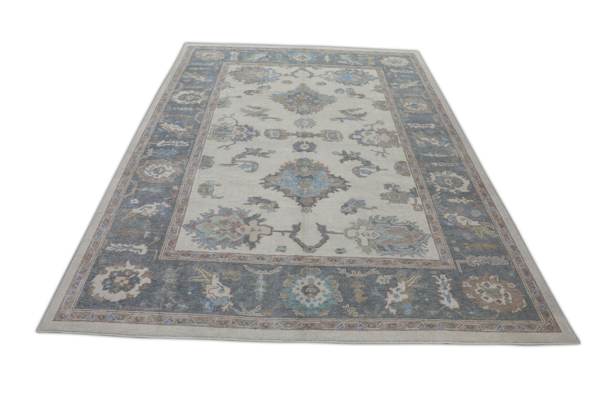 Turkish Oushak Rug 8'11" x 11'11" #3169