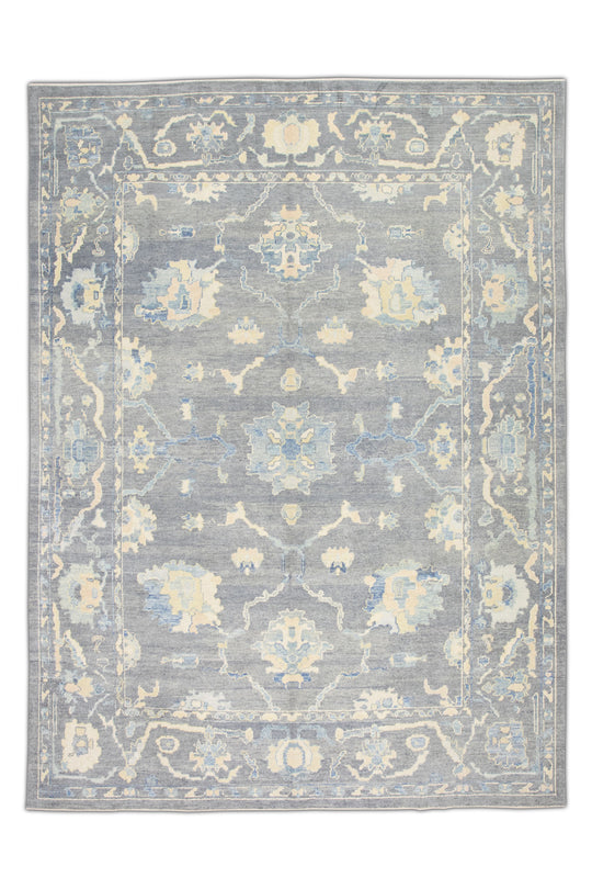 #3177 Turkish Oushak 8'8" x 11'8"