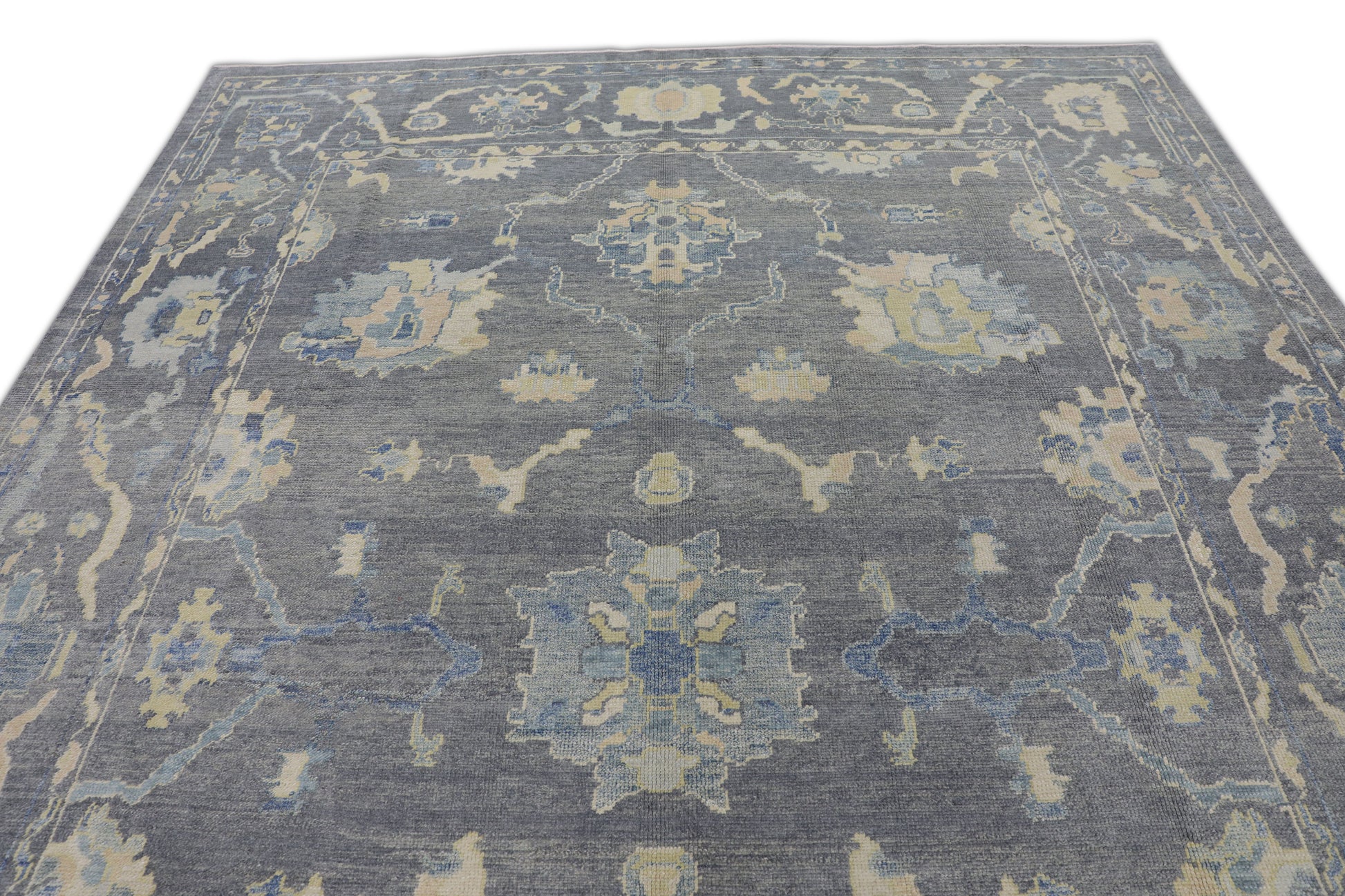 Turkish Oushak Rug 8'8" x 11'8" #3177