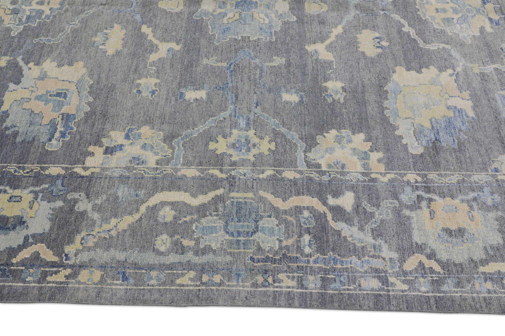 Turkish Oushak Rug 8'8" x 11'8" #3177