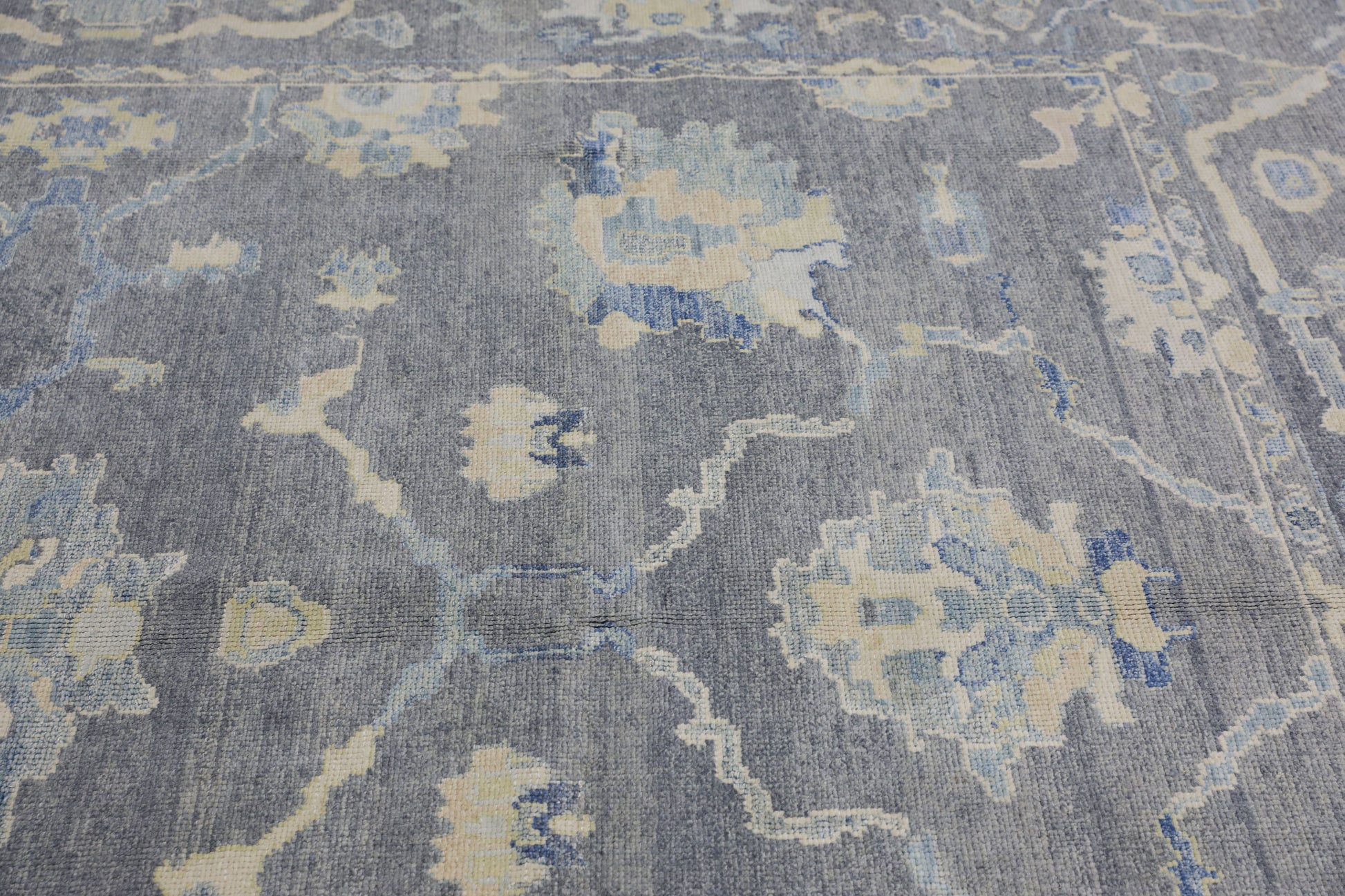 Turkish Oushak Rug 8'8" x 11'8" #3177