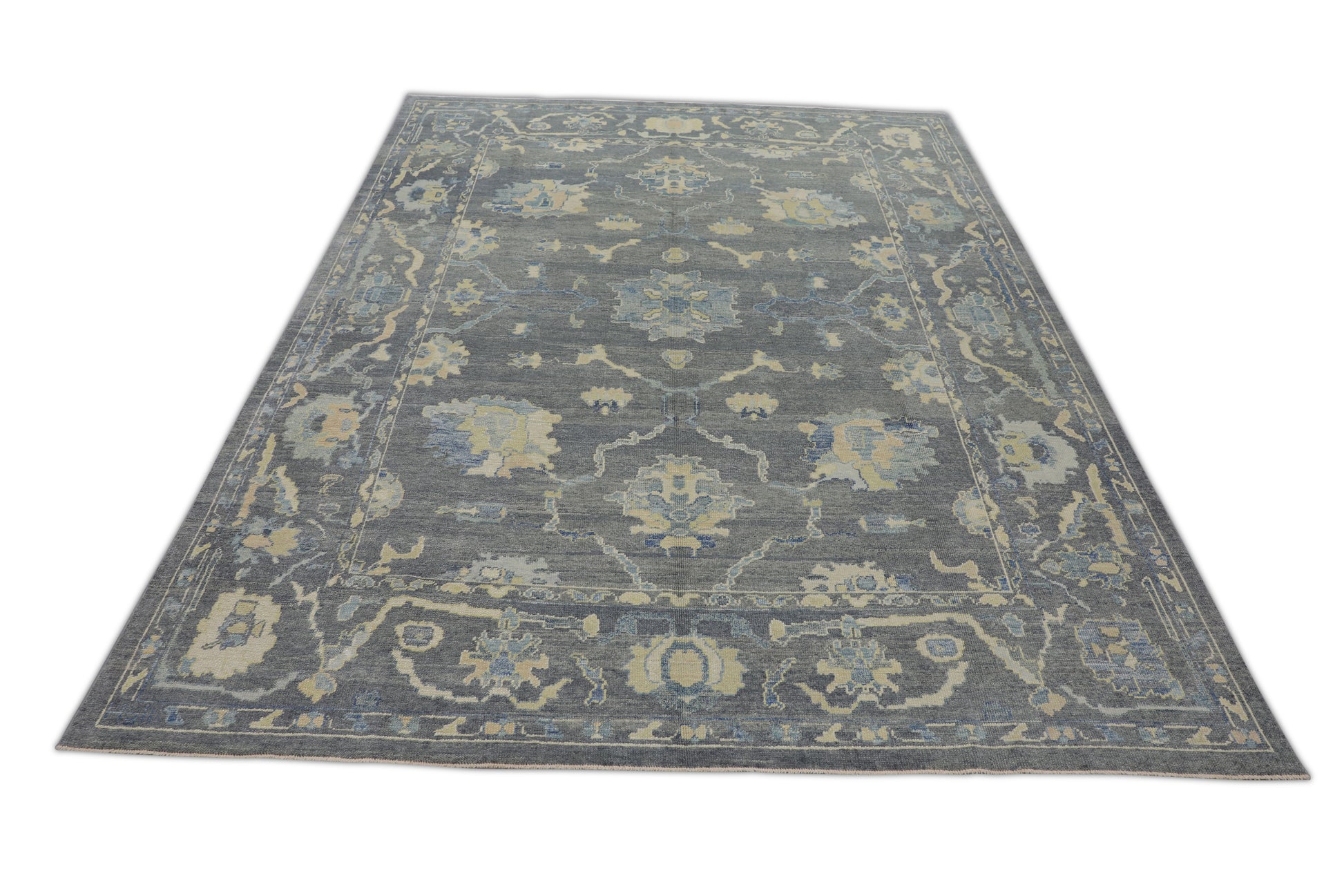 Turkish Oushak Rug 8'8" x 11'8" #3177