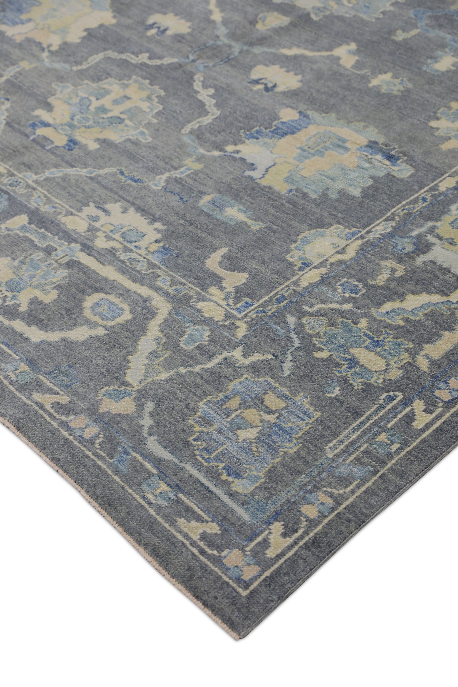Turkish Oushak Rug 8'8" x 11'8" #3177
