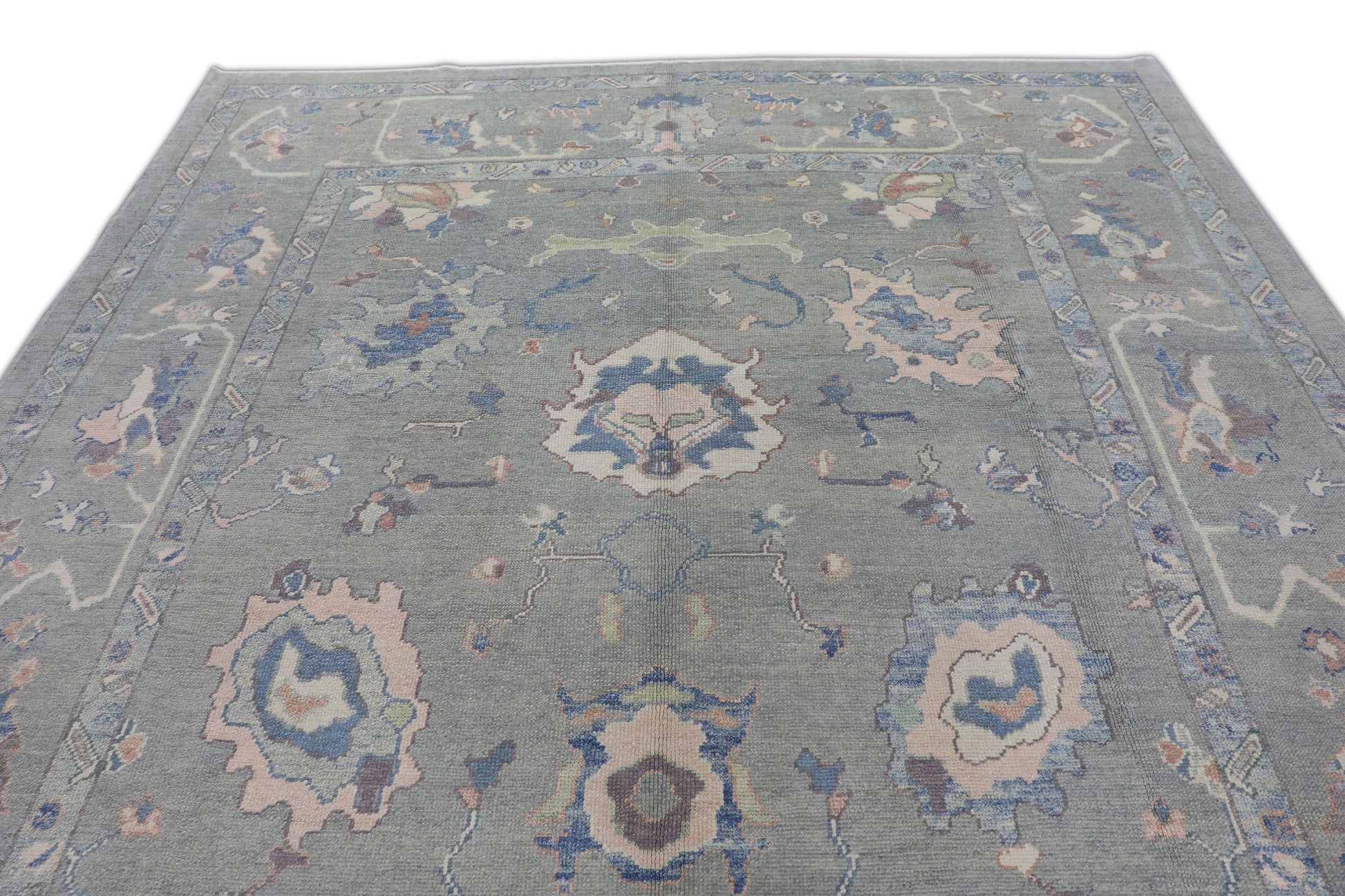 Turkish Oushak Rug 9' x 12'6" #3176
