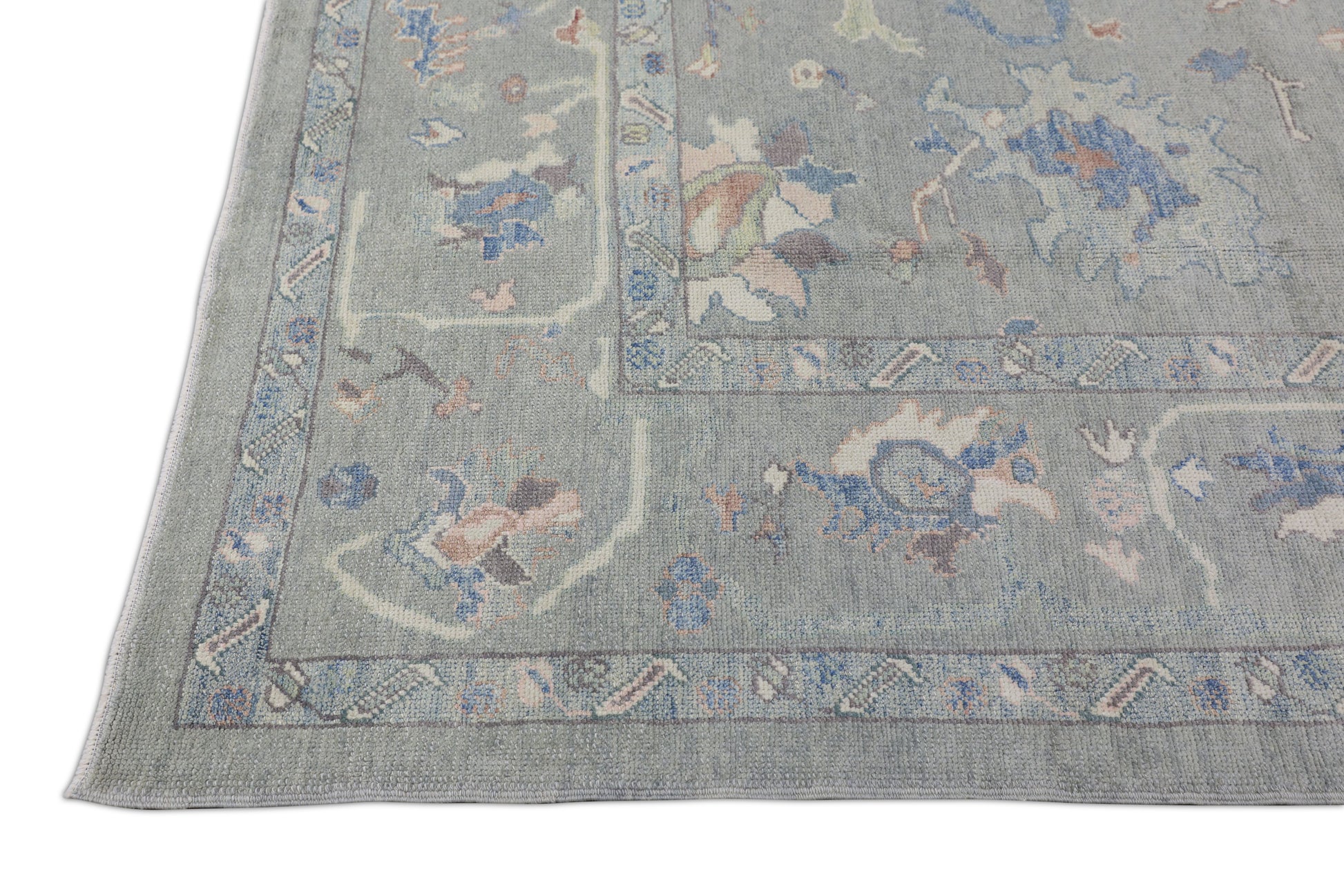 Turkish Oushak Rug 9' x 12'6" #3176