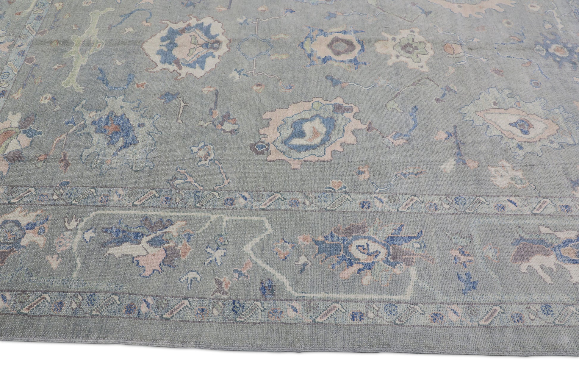 Turkish Oushak Rug 9' x 12'6" #3176