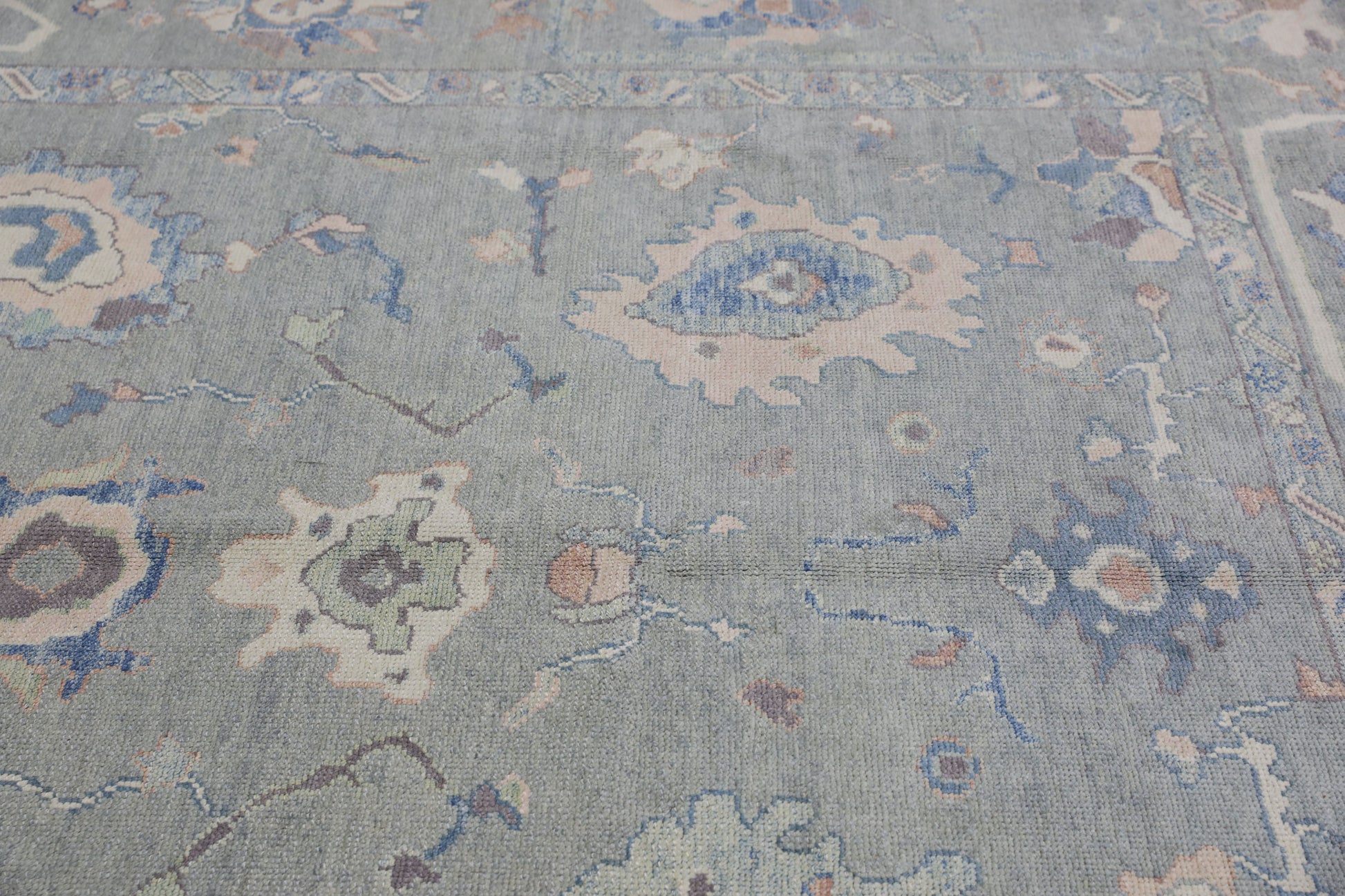 Turkish Oushak Rug 9' x 12'6" #3176
