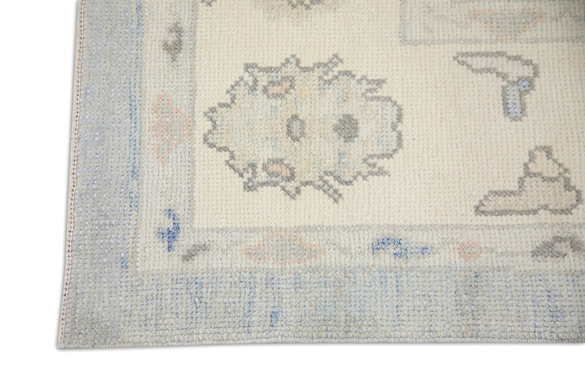 Turkish Oushak Rug 6'1" x 8'10" #7449