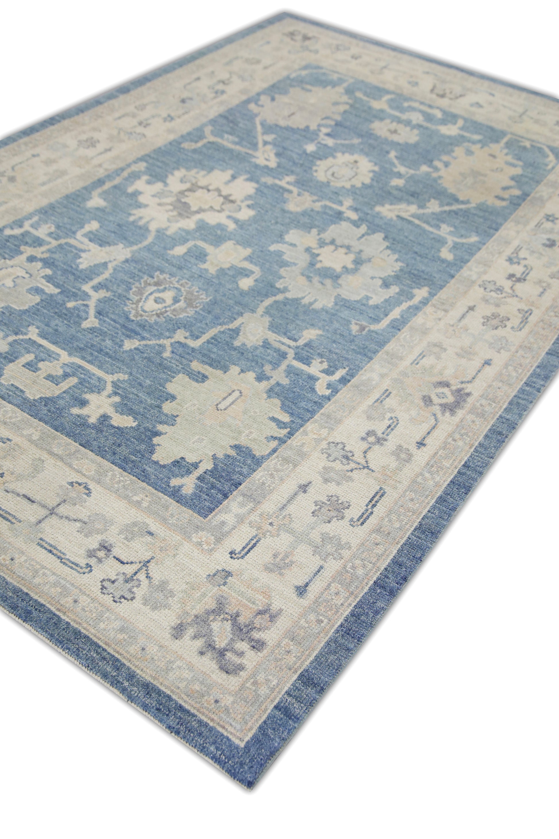 Turkish Oushak Rug 6'2" x 9'4" #6880