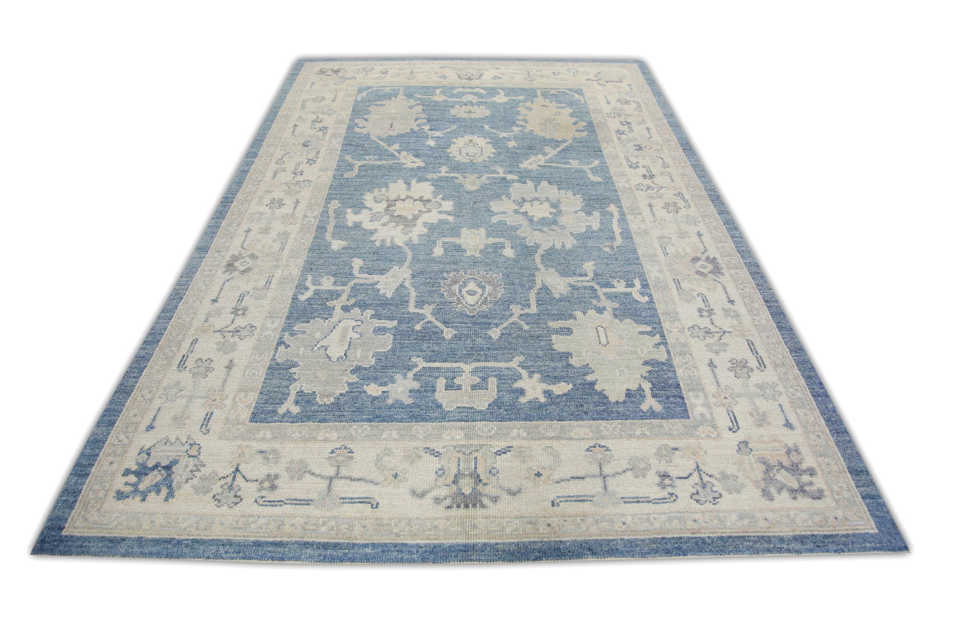Turkish Oushak Rug 6'2" x 9'4" #6880