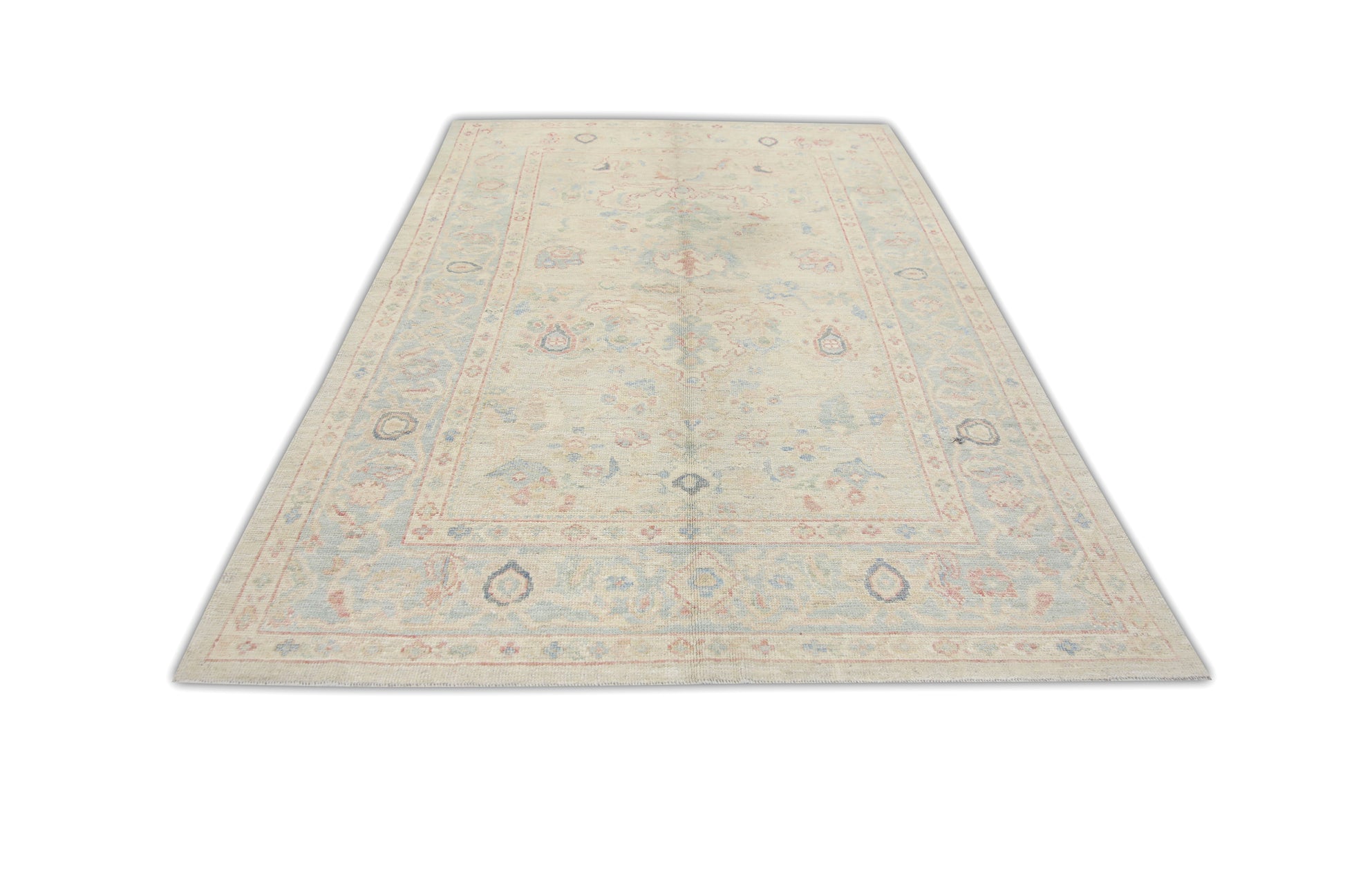 Turkish Oushak Rug 5'11" x 9'1" #7109