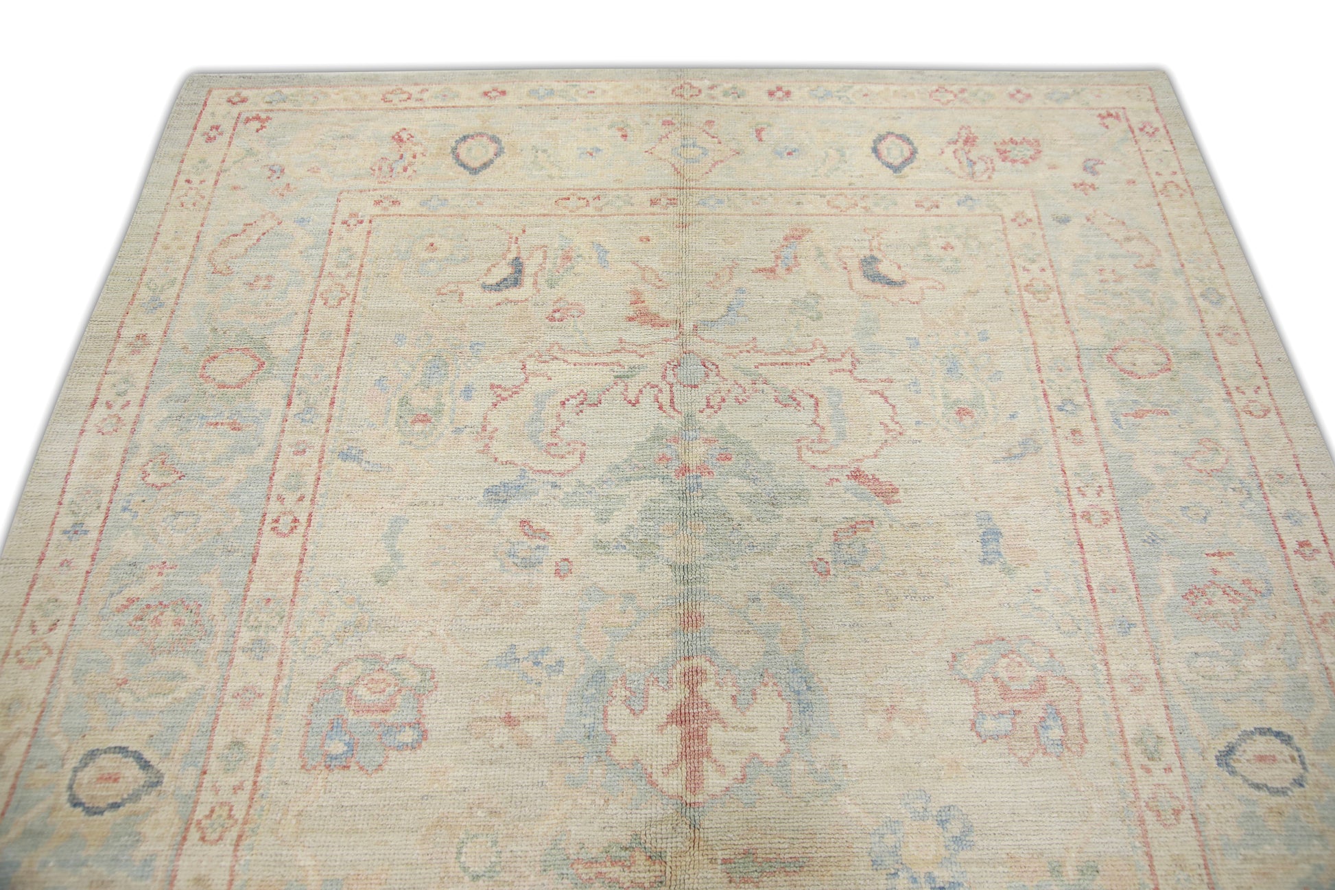 Turkish Oushak Rug 5'11" x 9'1" #7109