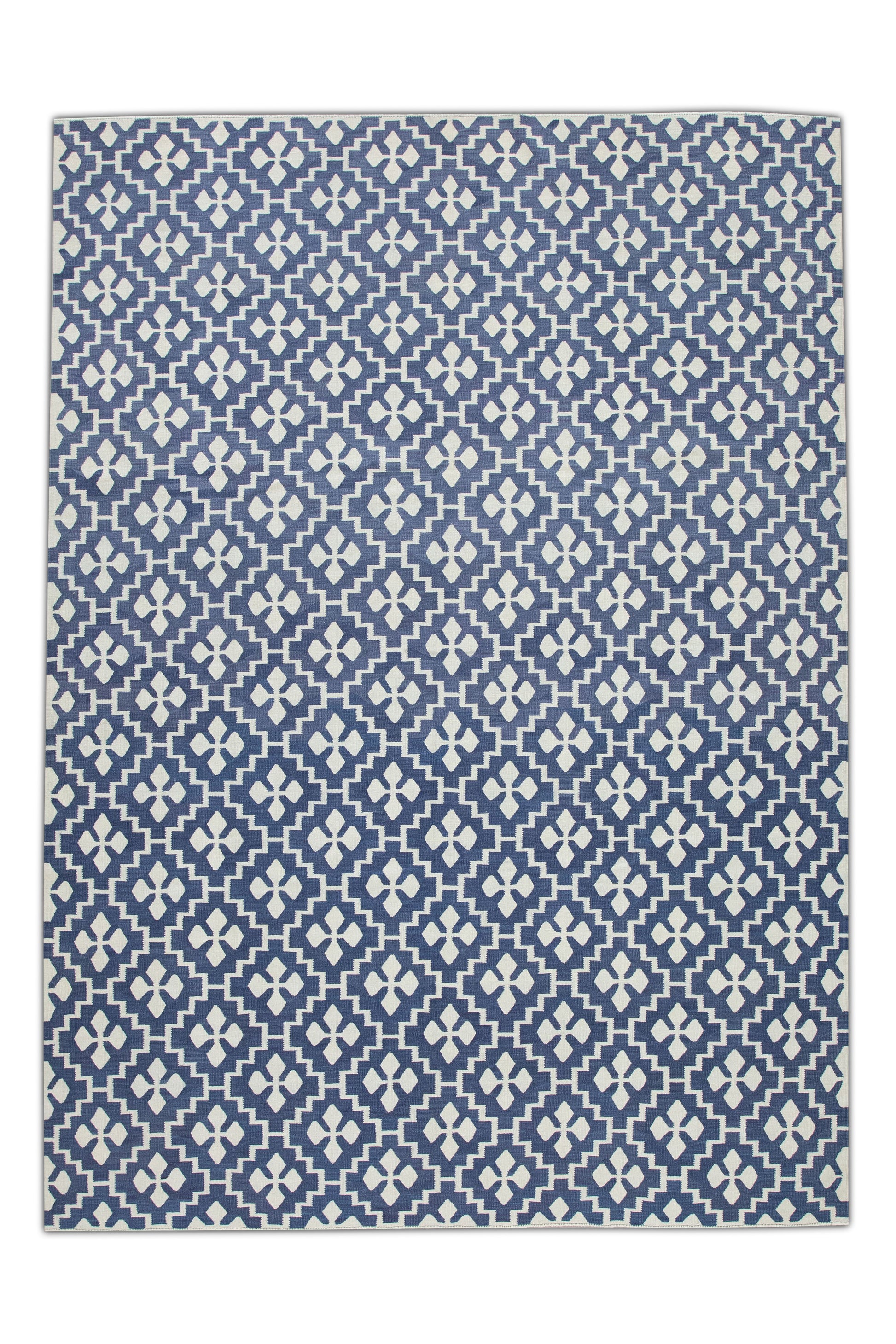 Oriental Flatweave Turkish Kilim 9'5" x 12'3" #4733