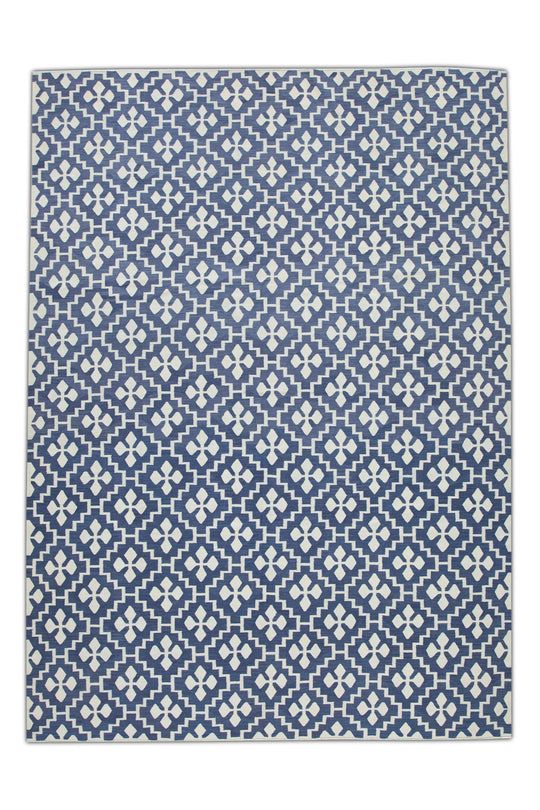 #4733 Oriental Flat Weave Turkish Kilim 9'5" x 12'3"