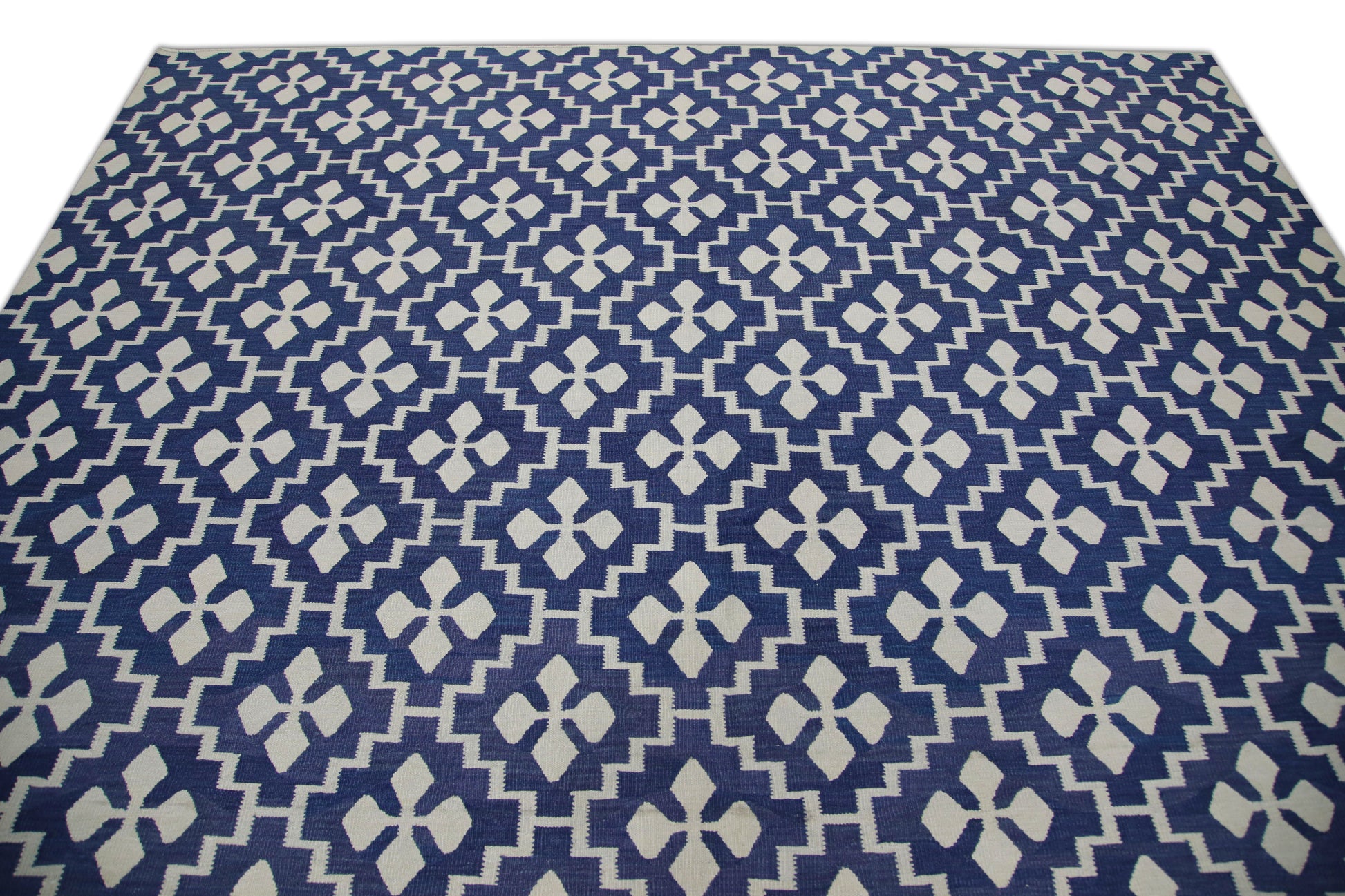 Oriental Flatweave Turkish Kilim 9'5" x 12'3" #4733