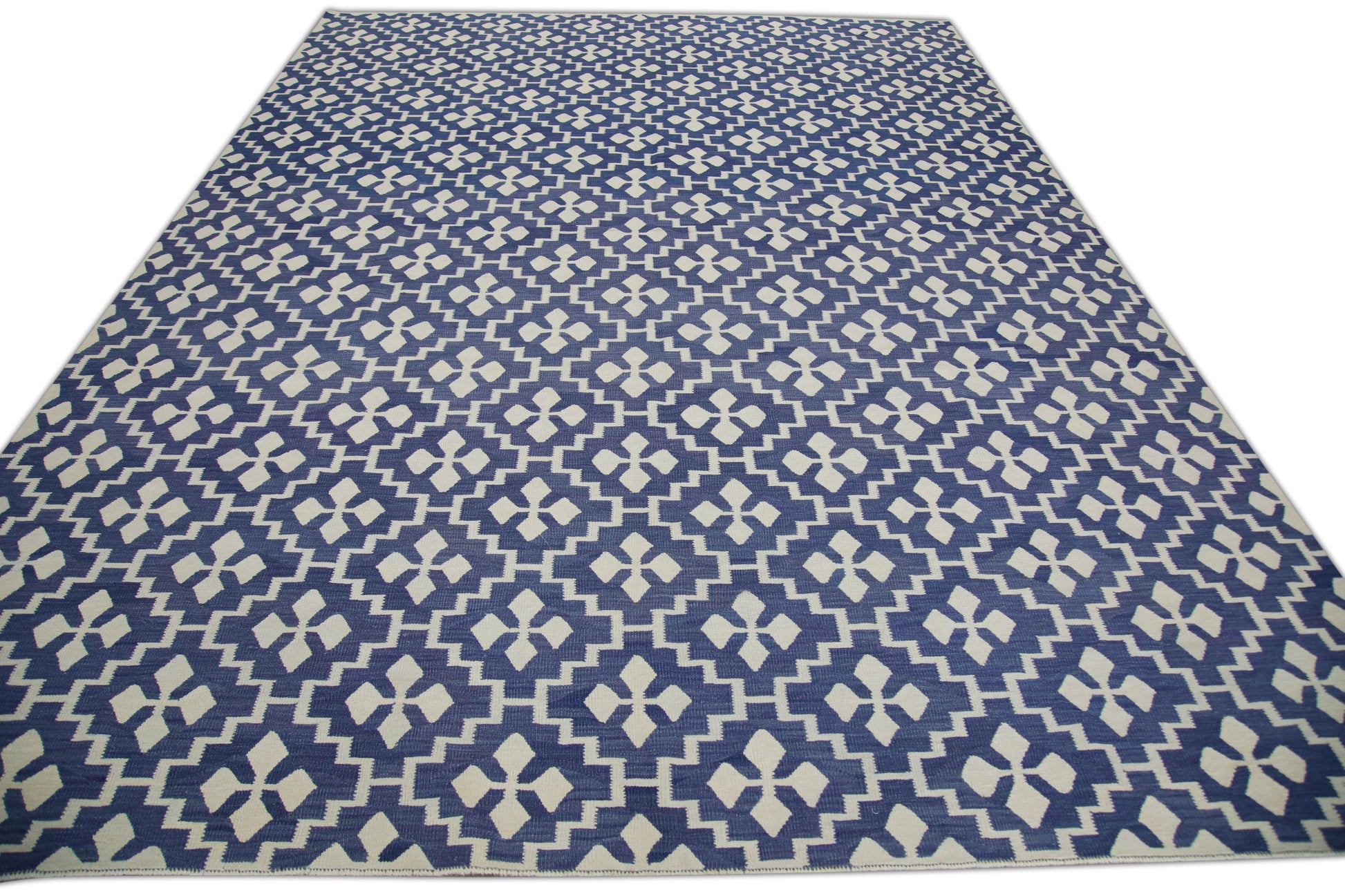 Oriental Flatweave Turkish Kilim 9'5" x 12'3" #4733