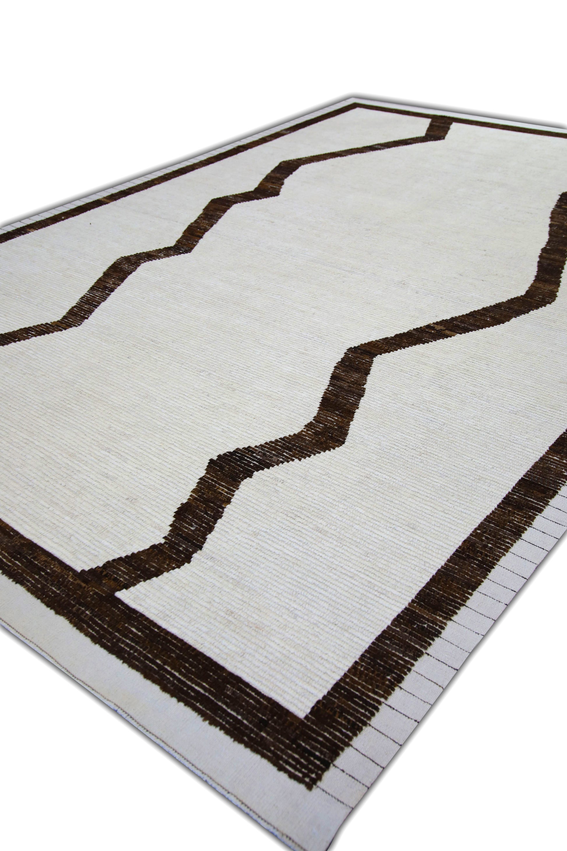 Turkish Tulu Rug Hand Knotted 9'2" x 12'8" #6168
