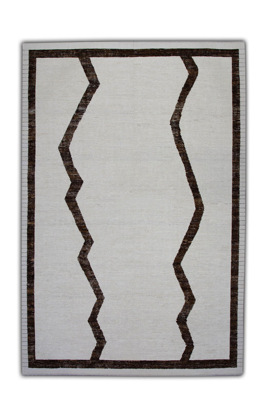 #6168 Hand Knotted Turkish Tulu Rug 9'2" x 12'8"