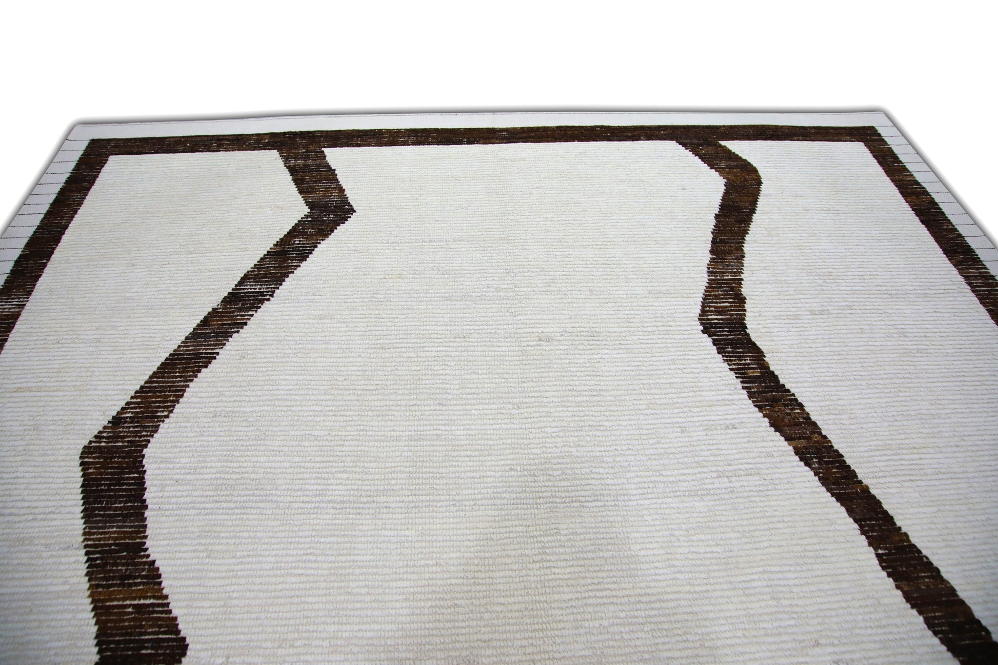 Turkish Tulu Rug Hand Knotted 9'2" x 12'8" #6168