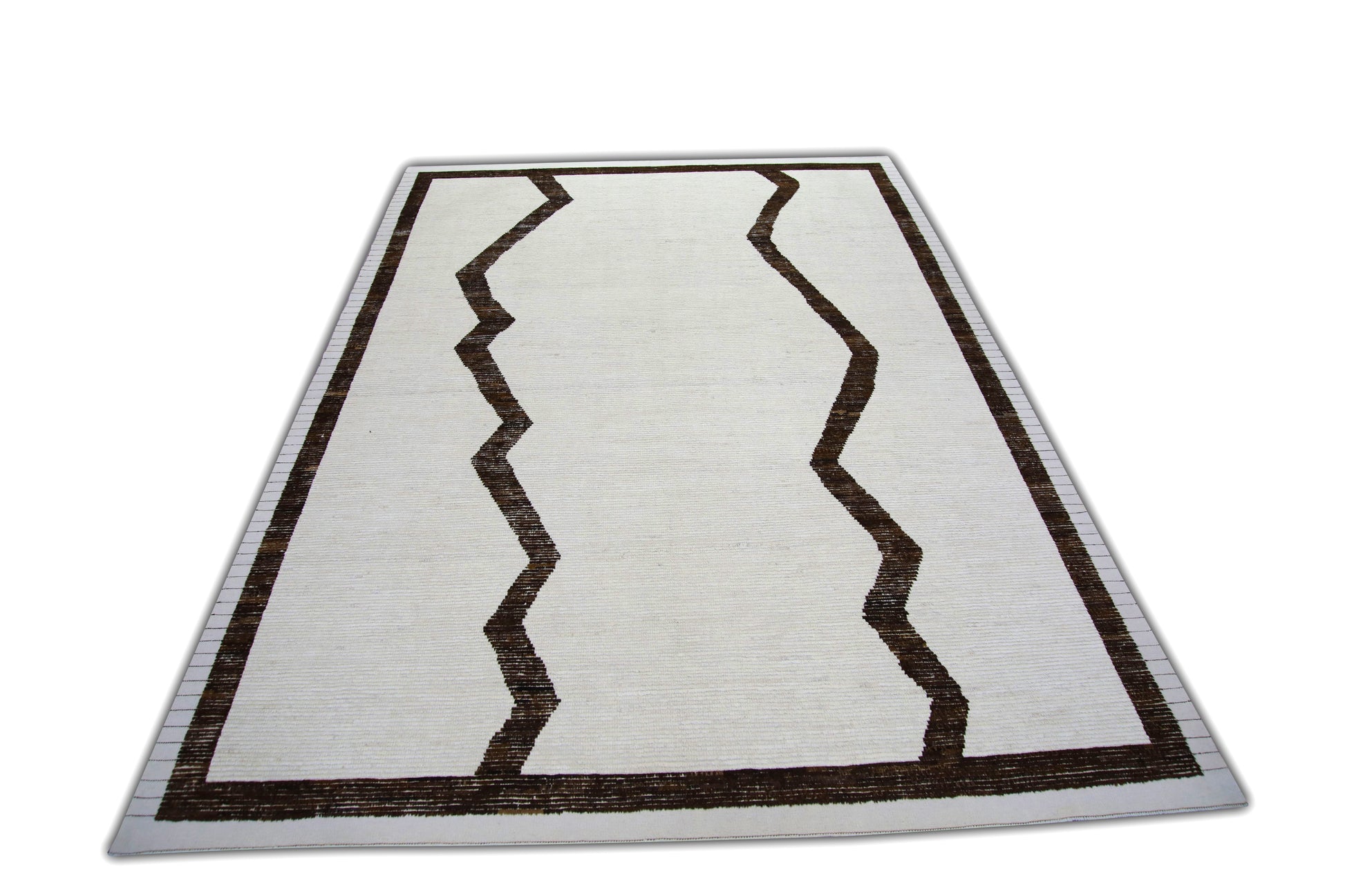 Turkish Tulu Rug Hand Knotted 9'2" x 12'8" #6168