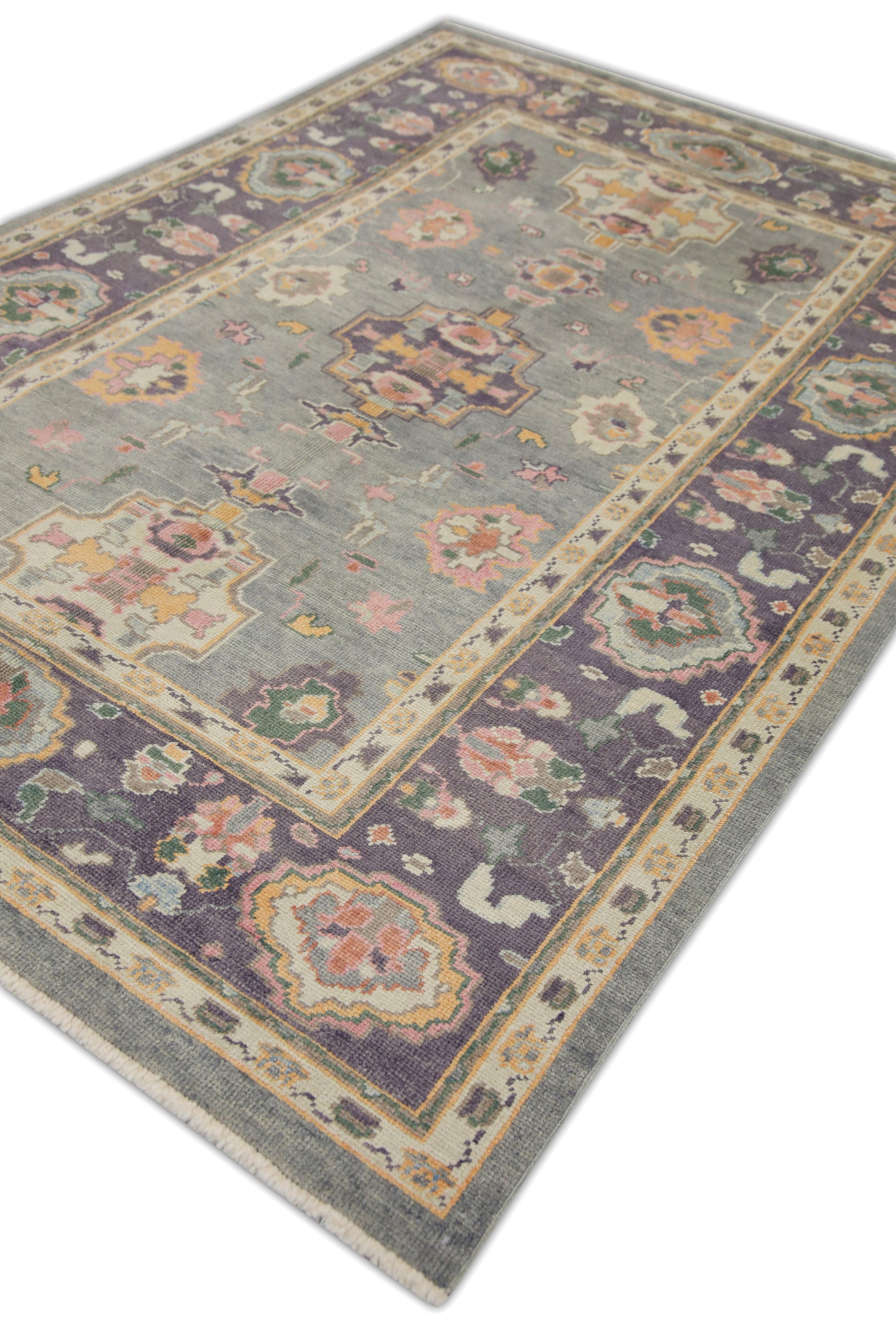 Turkish Oushak Rug 6'4" x 9'2" #2039