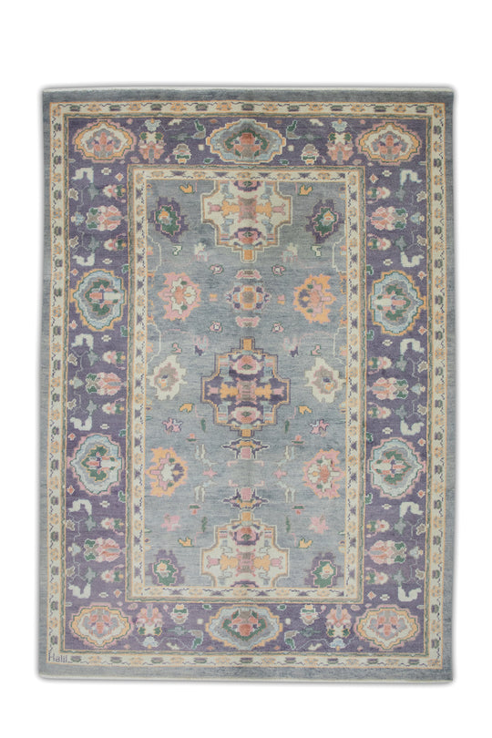 #2039 Turkish Oushak 6'4" x 9'2"