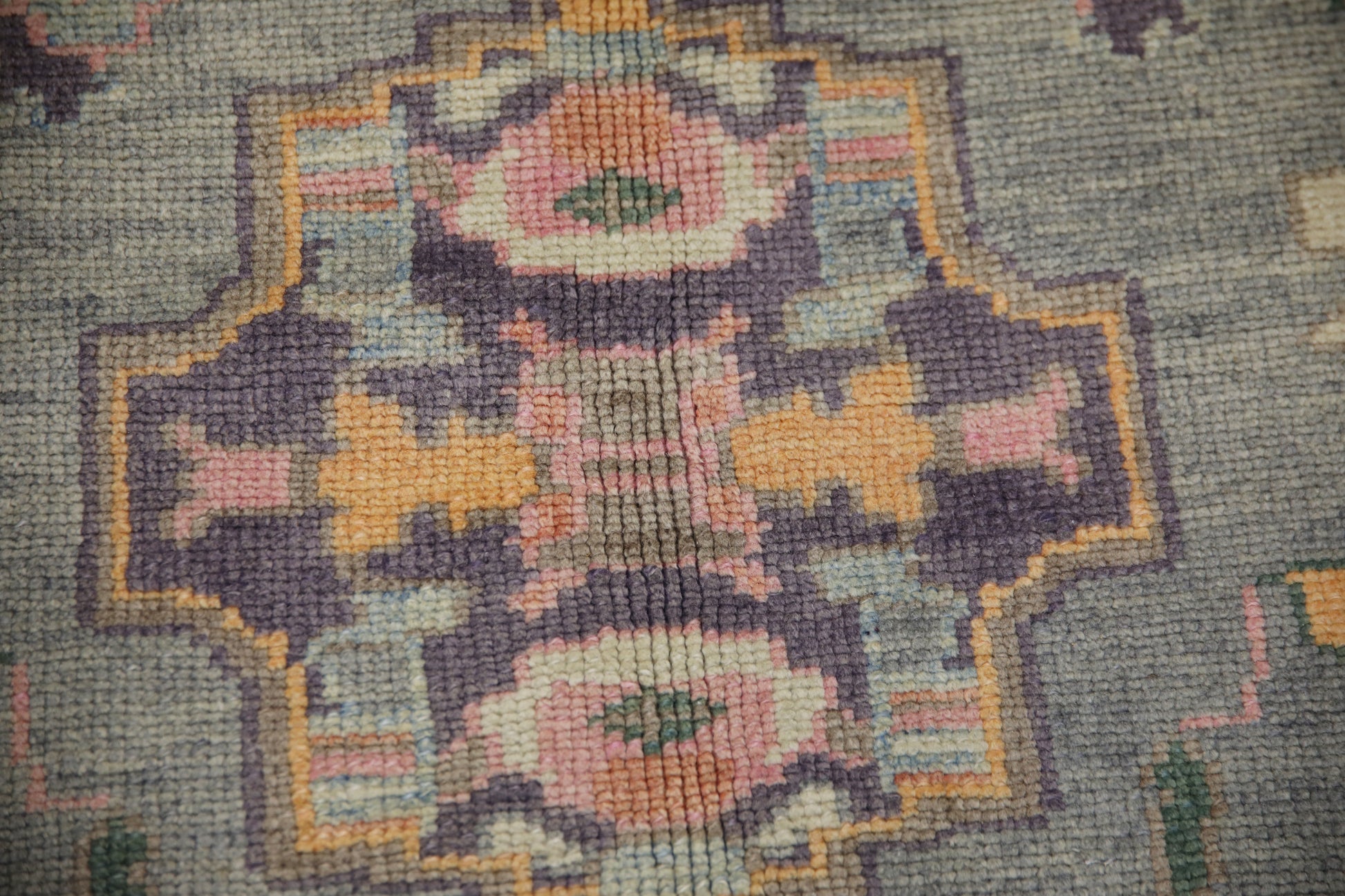 Turkish Oushak Rug 6'4" x 9'2" #2039