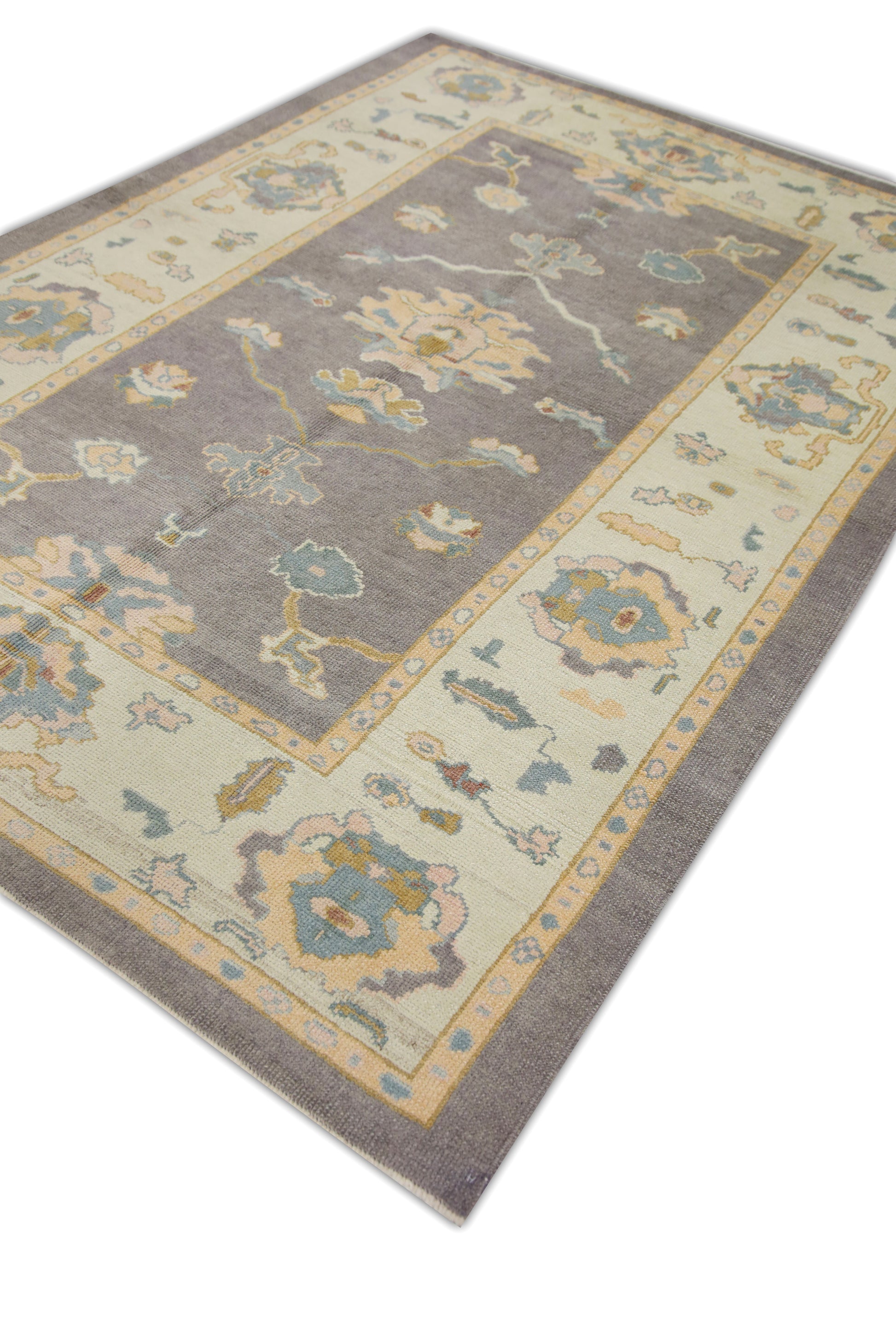 Turkish Oushak Rug 6'4" x 9'3" #2040