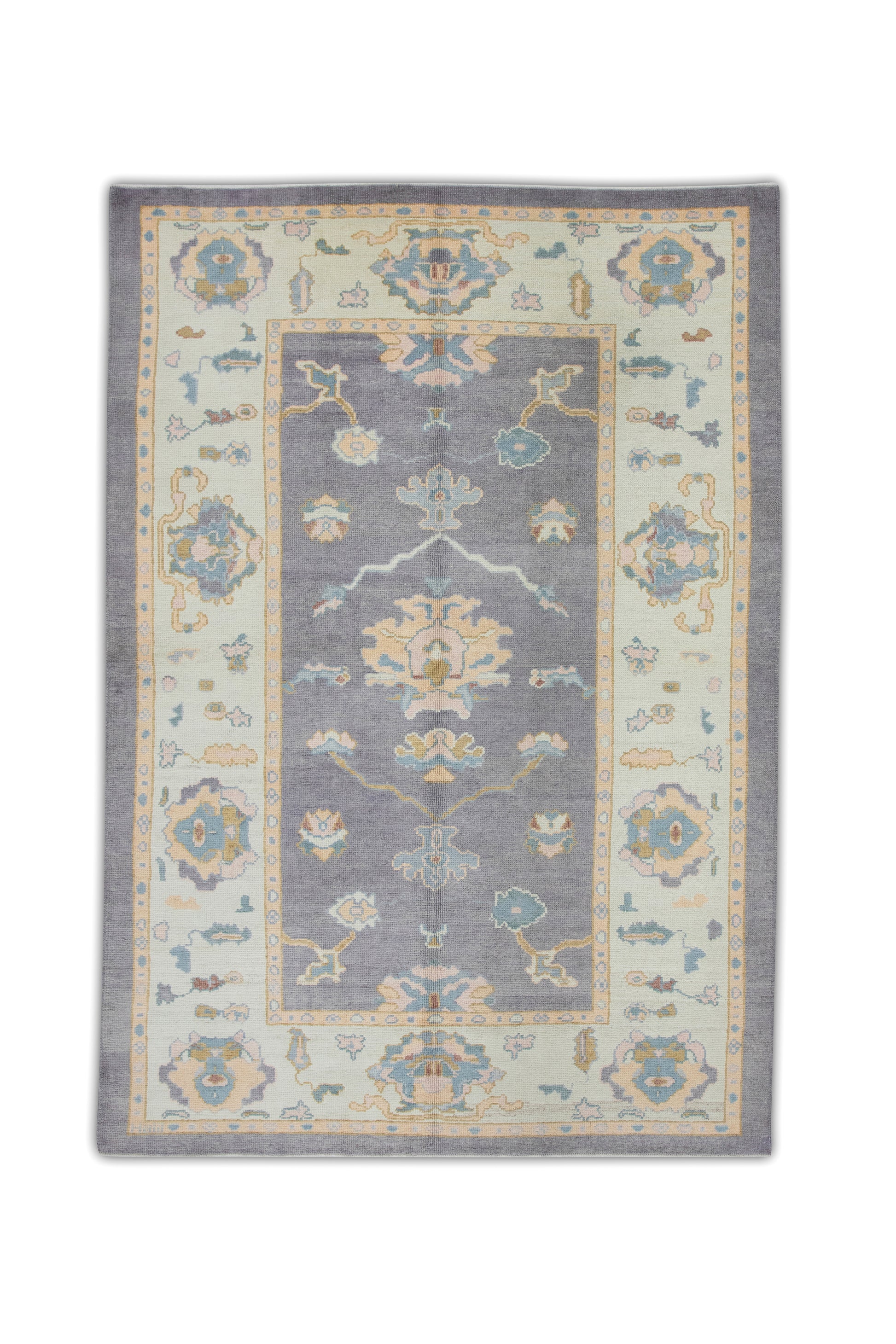 Turkish Oushak Rug 6'4" x 9'3" #2040