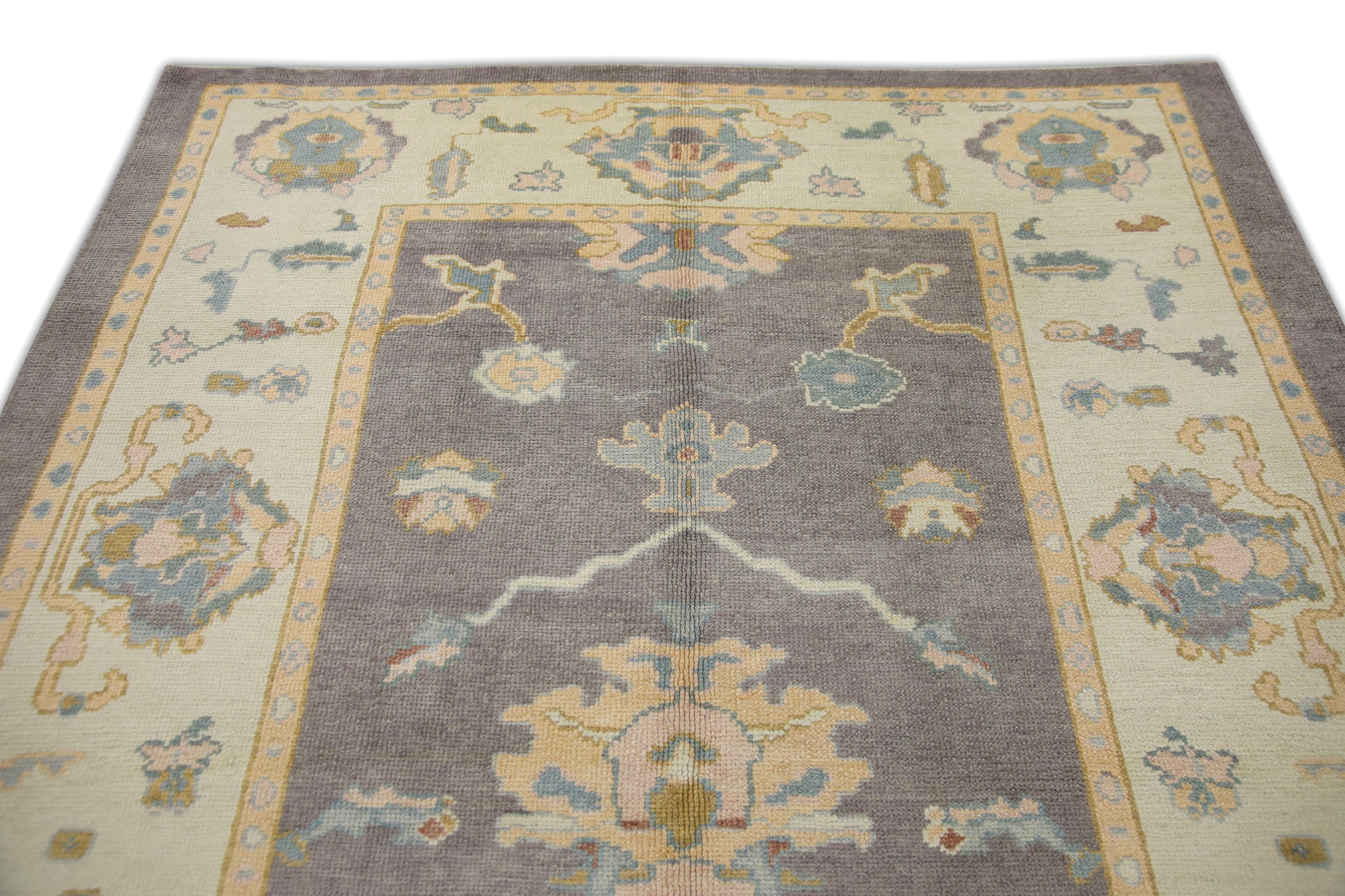Turkish Oushak Rug 6'4" x 9'3" #2040