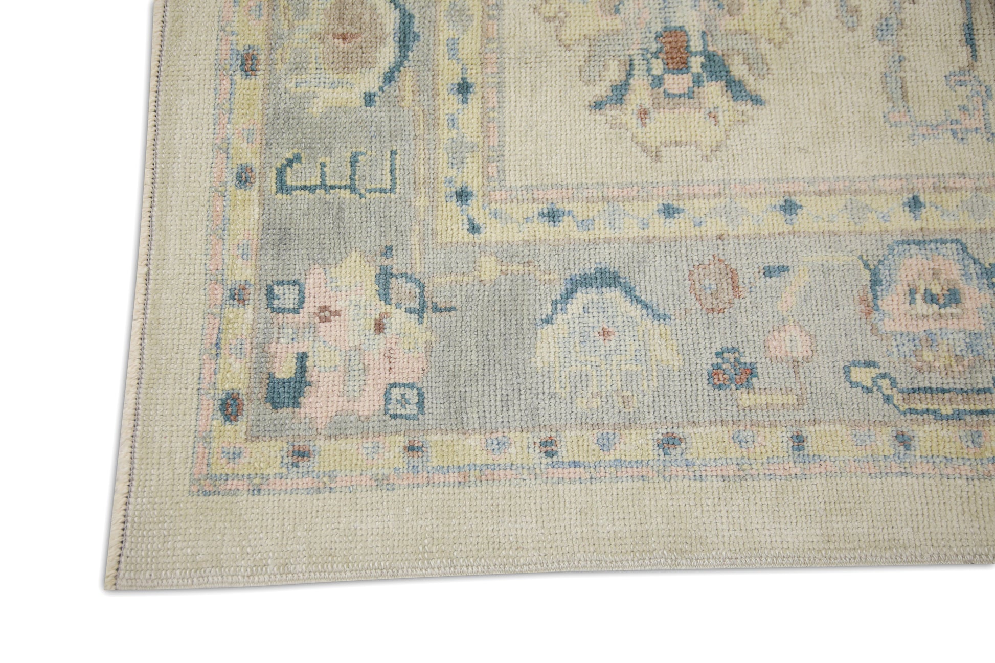 Turkish Oushak Rug 6'1" x 9'1" #1024