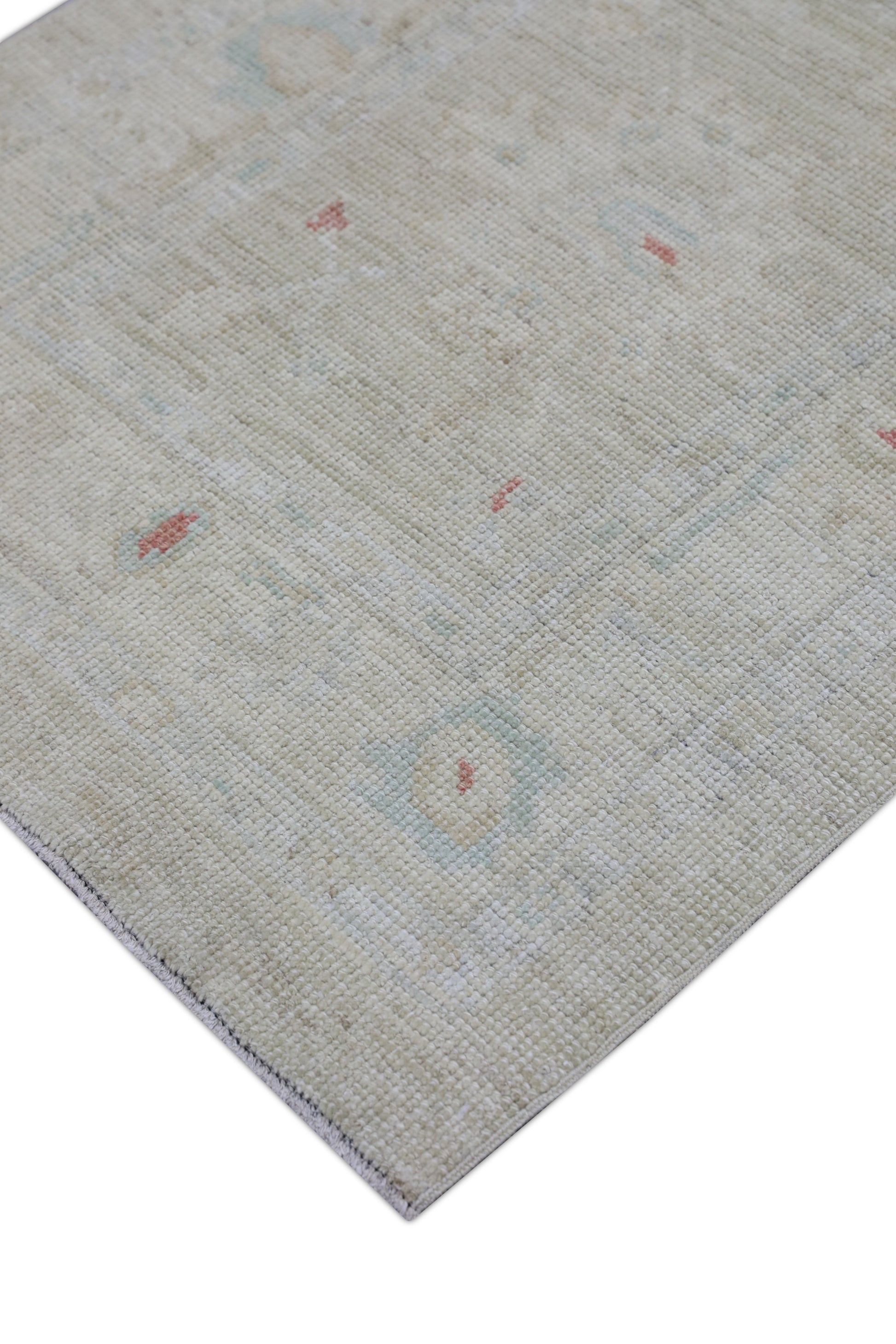 Turkish Oushak Rug 2'7" x 10' #2816