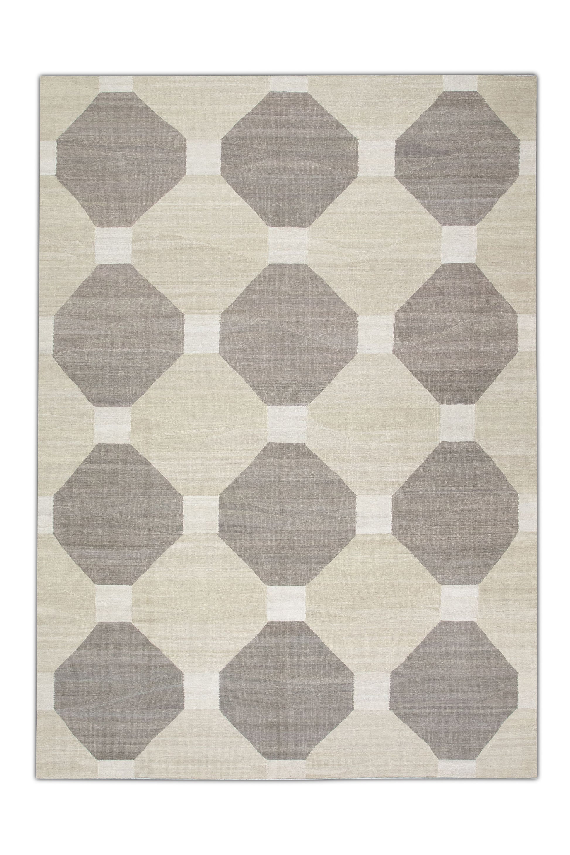 Oriental Flatweave Turkish Kilim 8'10" x 12'4" #01