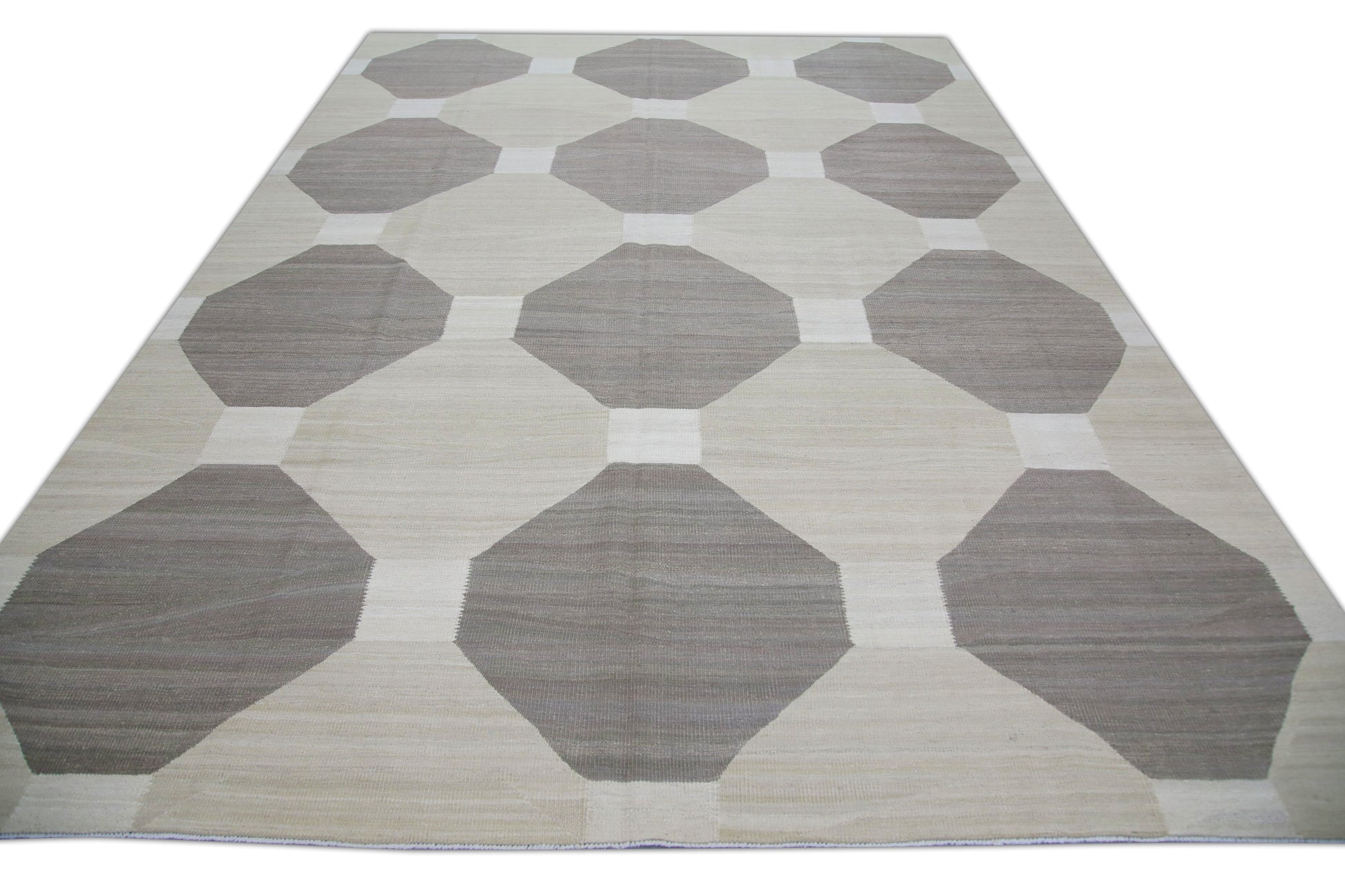Oriental Flatweave Turkish Kilim 8'10" x 12'4" #01