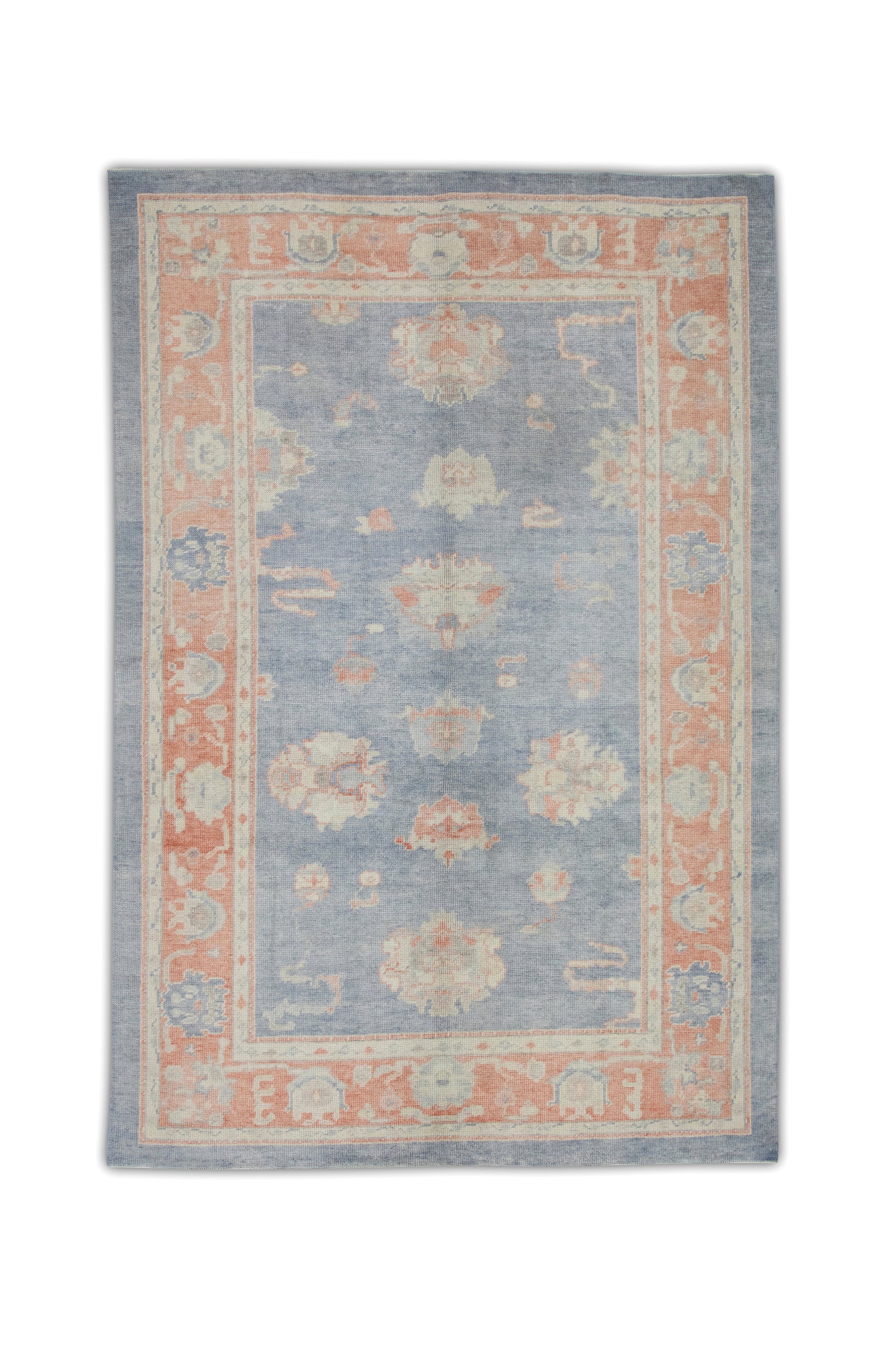 Turkish Oushak Rug 6'3" x 9'2" #1079