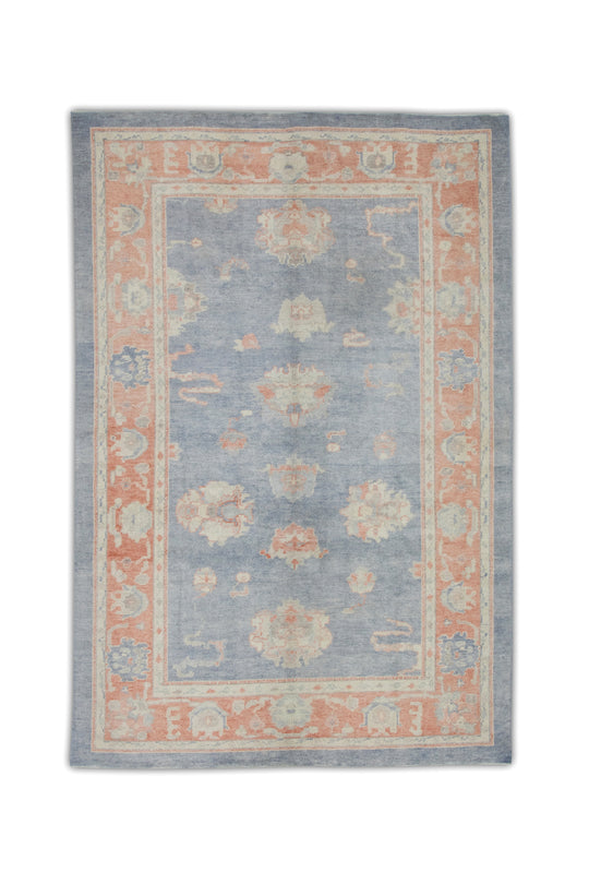 #1079 Turkish Oushak 6'3" x 9'2"